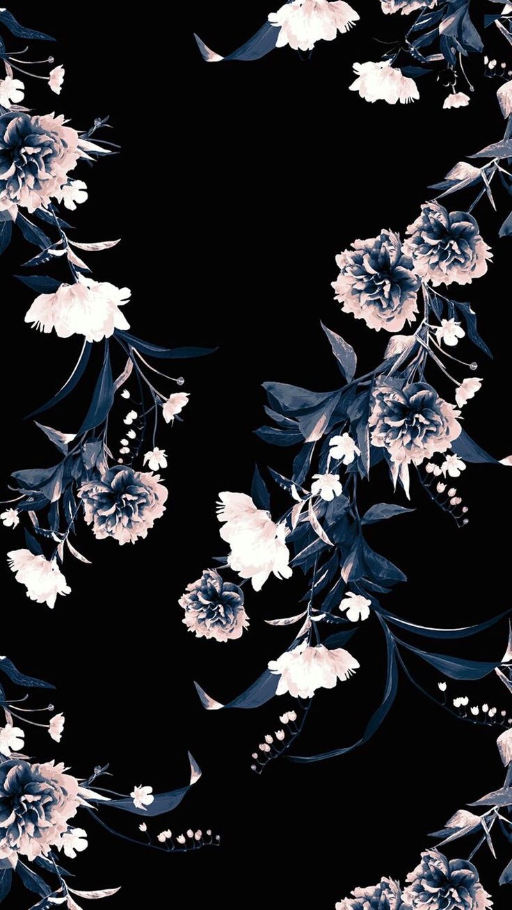 Black Floral Wallpapers