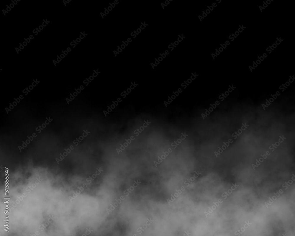 Black Fog Background