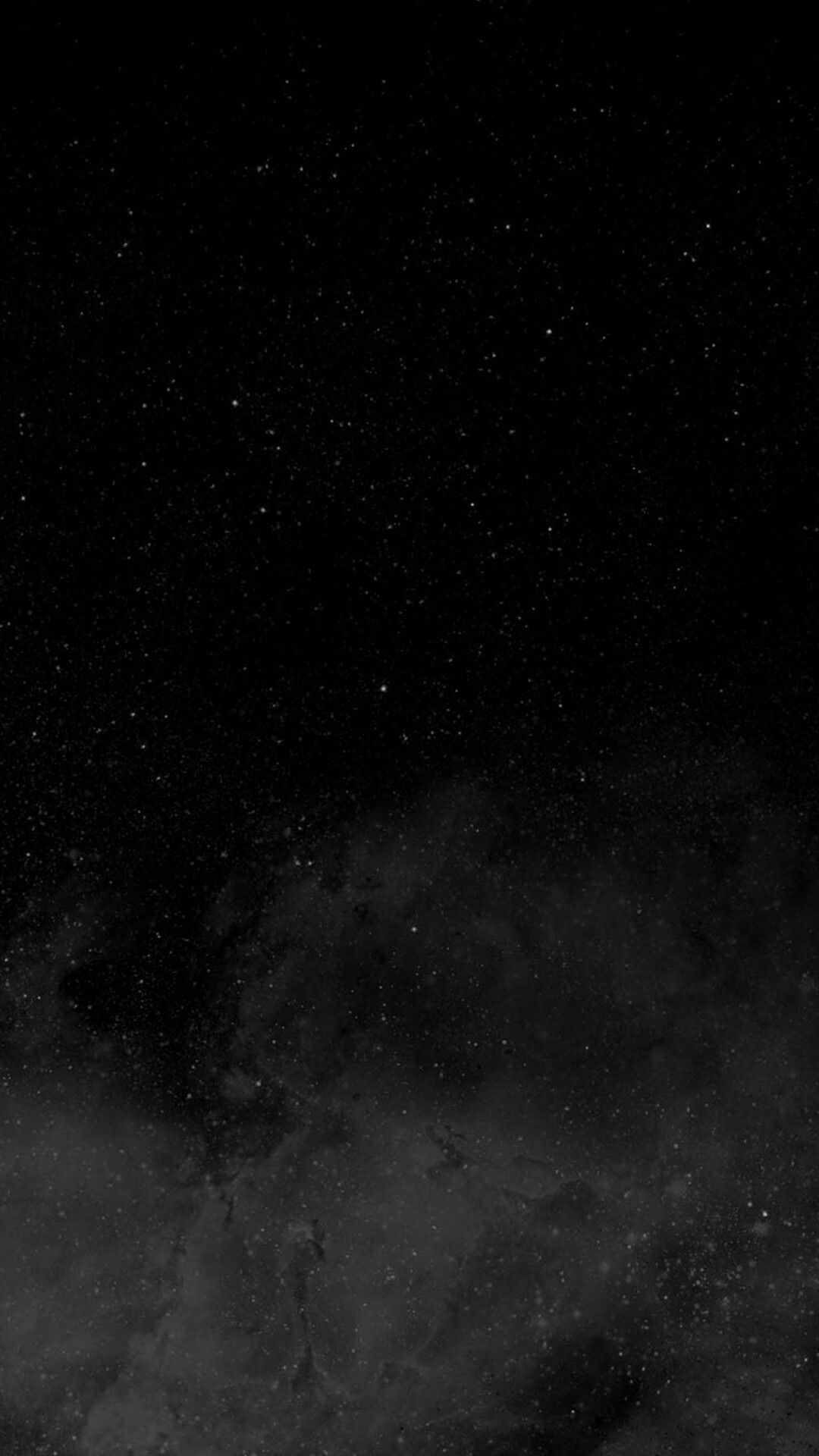 Black Galaxy Background