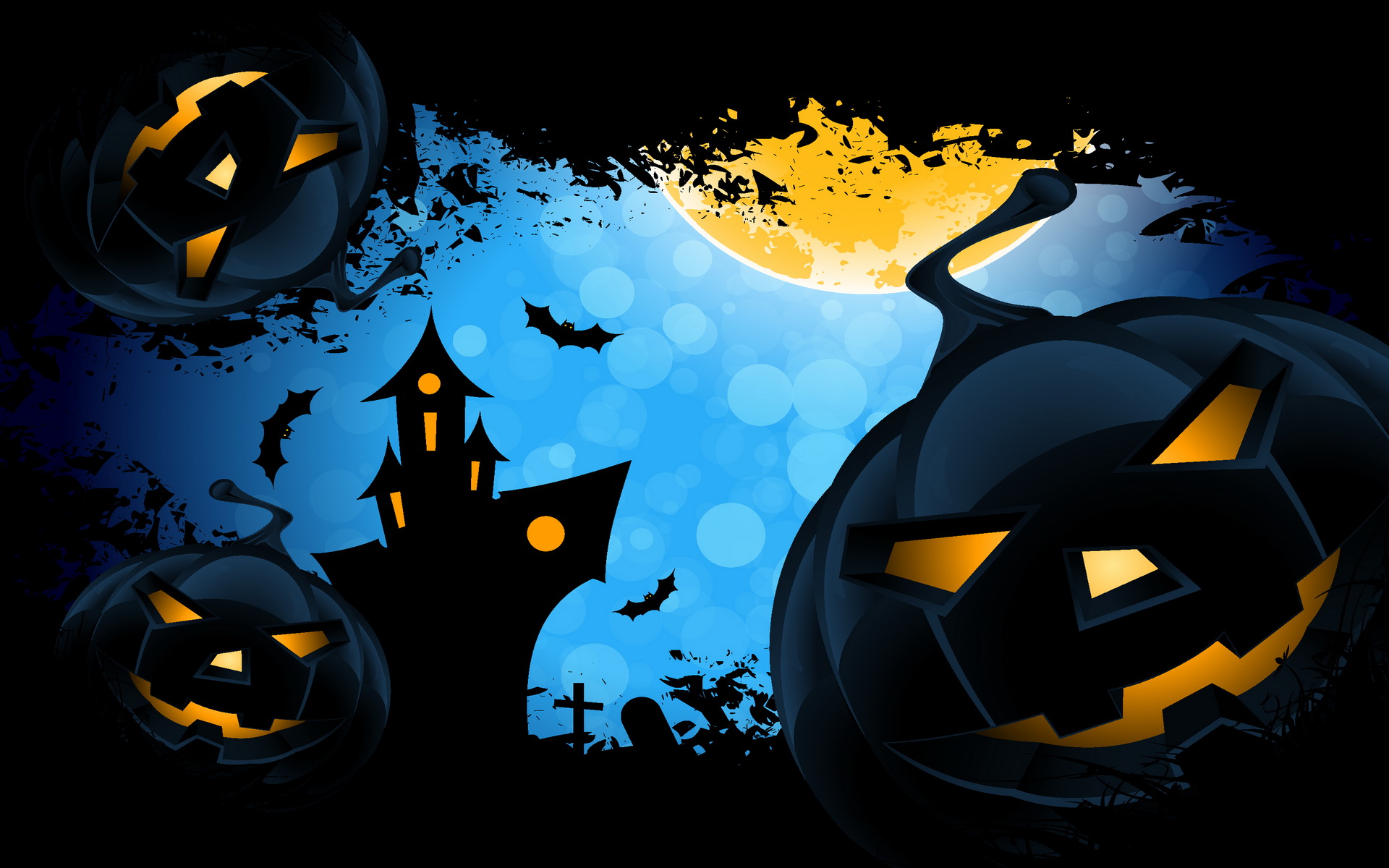 Black Halloween Wallpapers