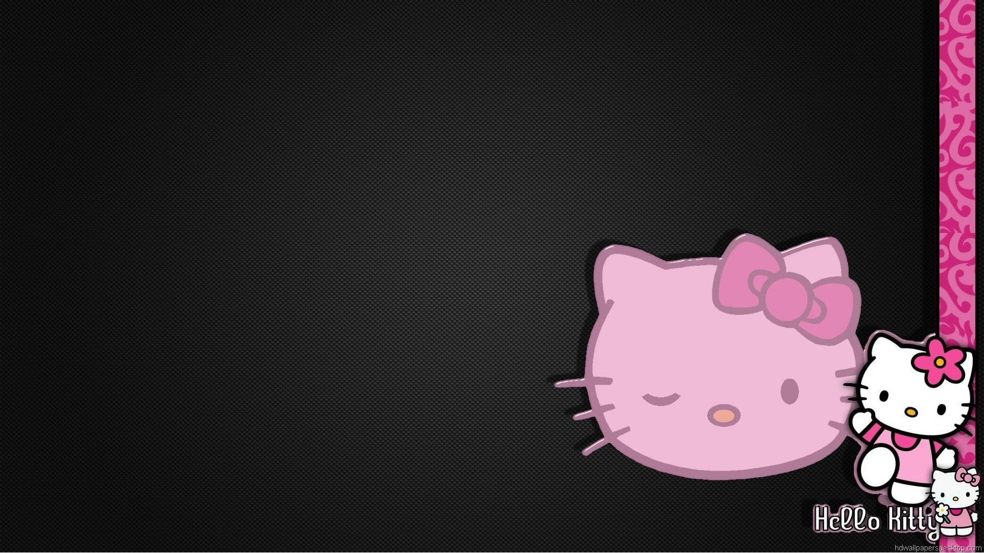 Black Hello Kitty Wallpapers