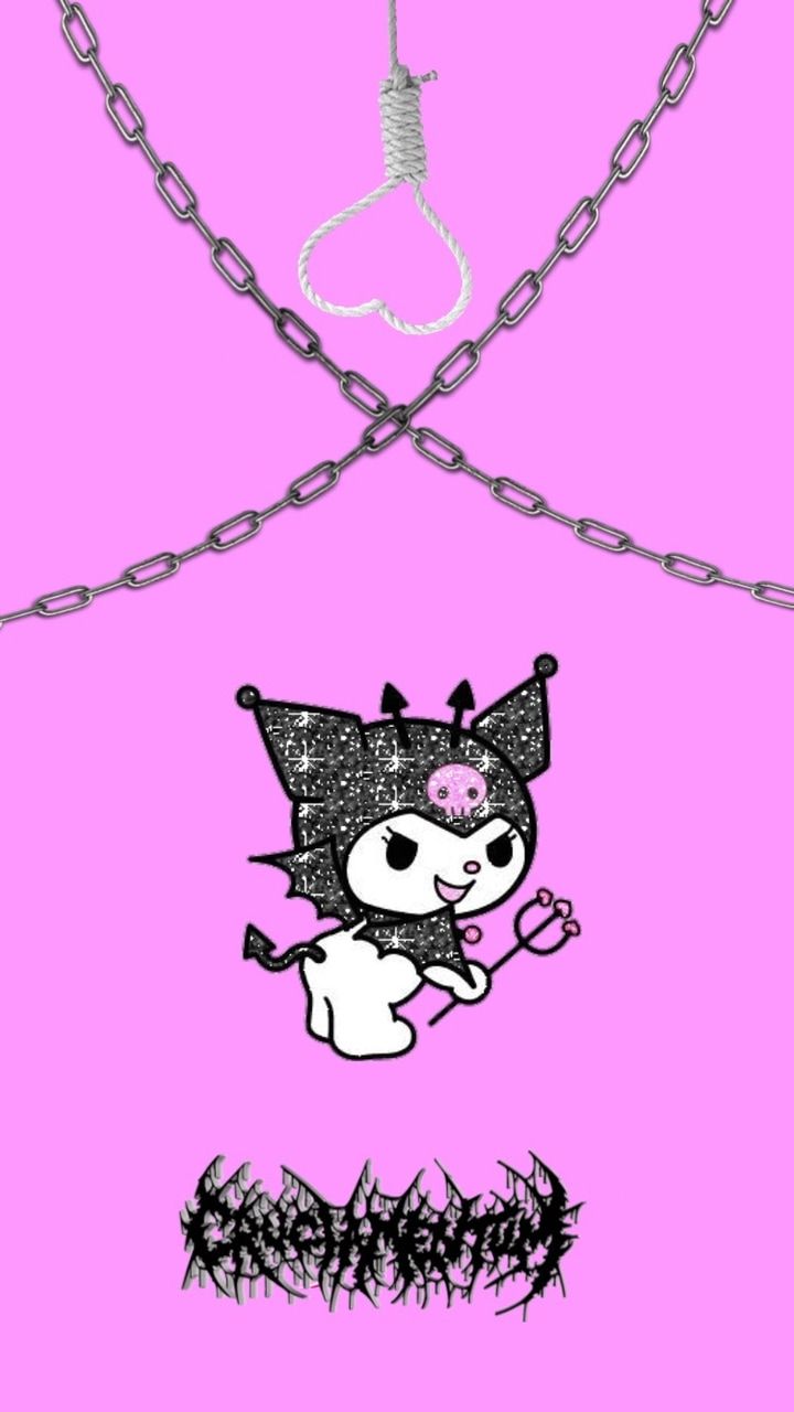 Black Hello Kitty Wallpapers