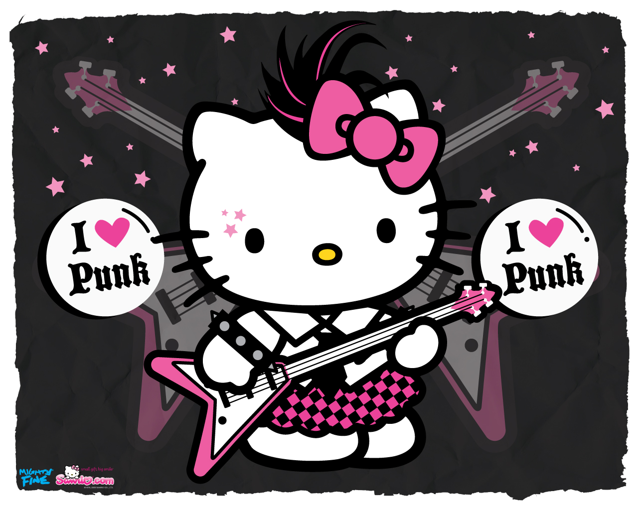 Black Hello Kitty Wallpapers