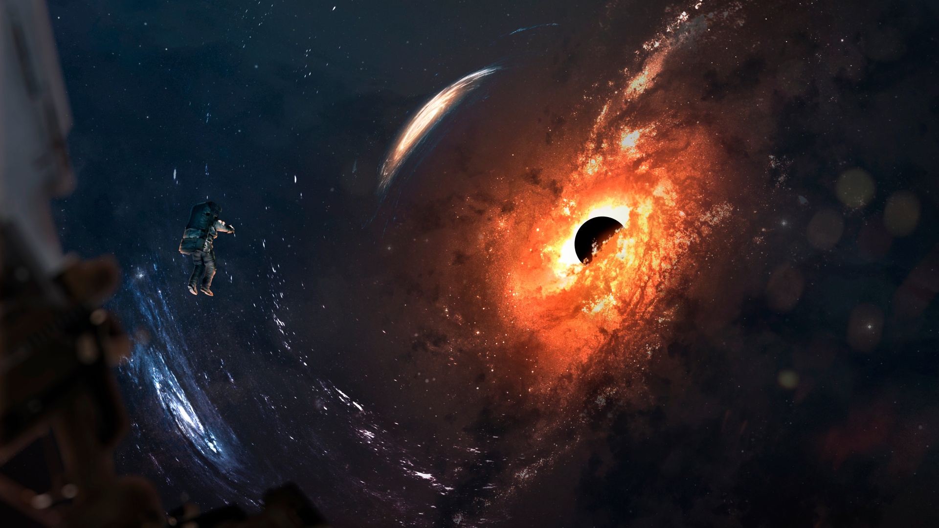 Black Hole Artwork Wallpapers