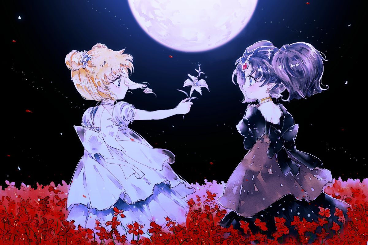 Black Lady Sailor Moon Crystal Wallpapers