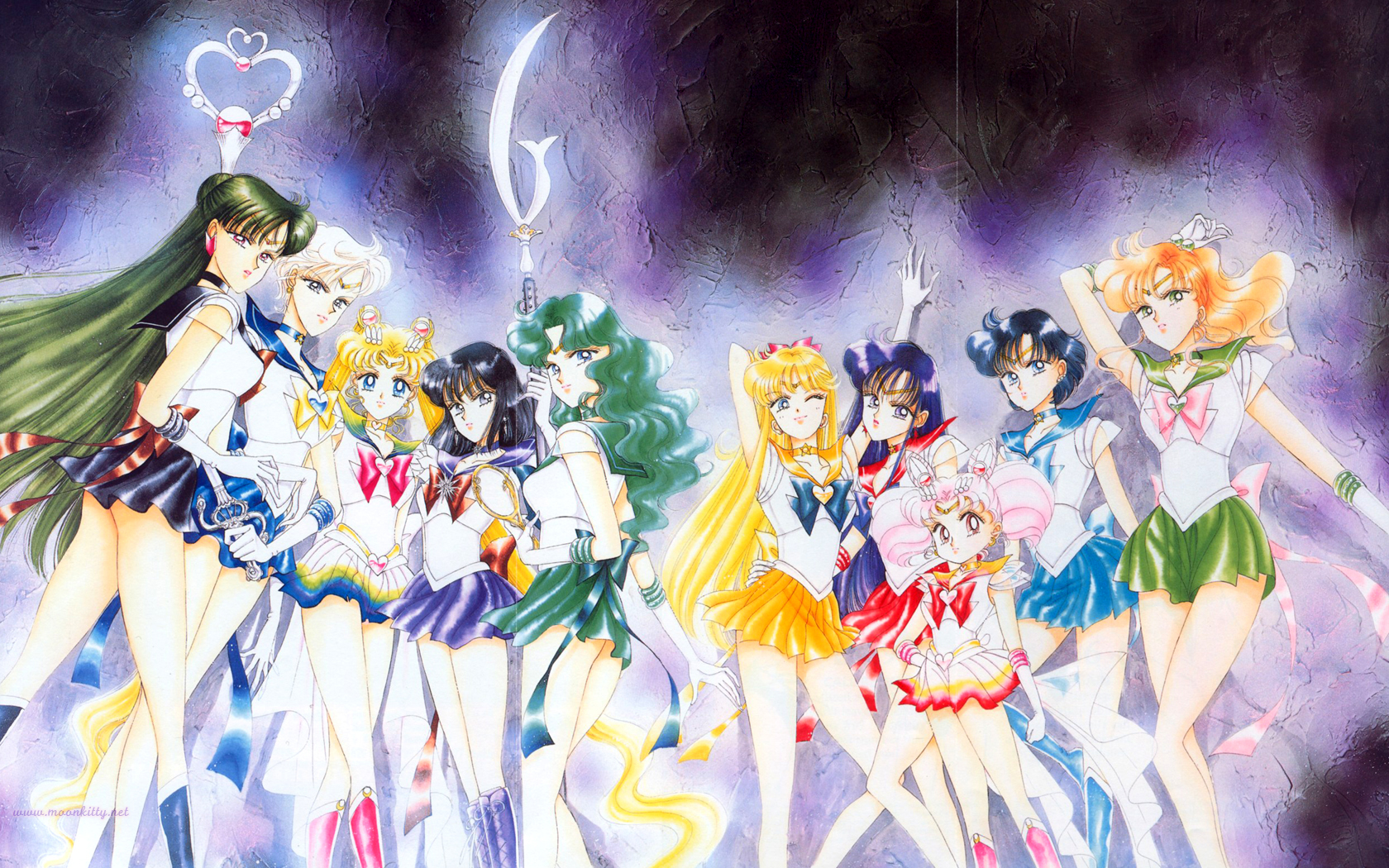 Black Lady Sailor Moon Crystal Wallpapers