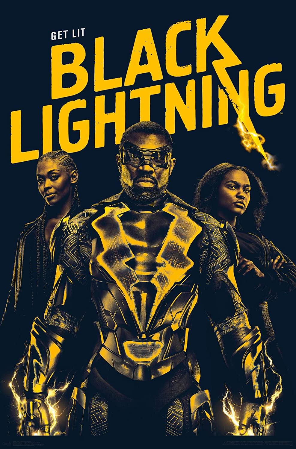 Black Lightning Poster Wallpapers