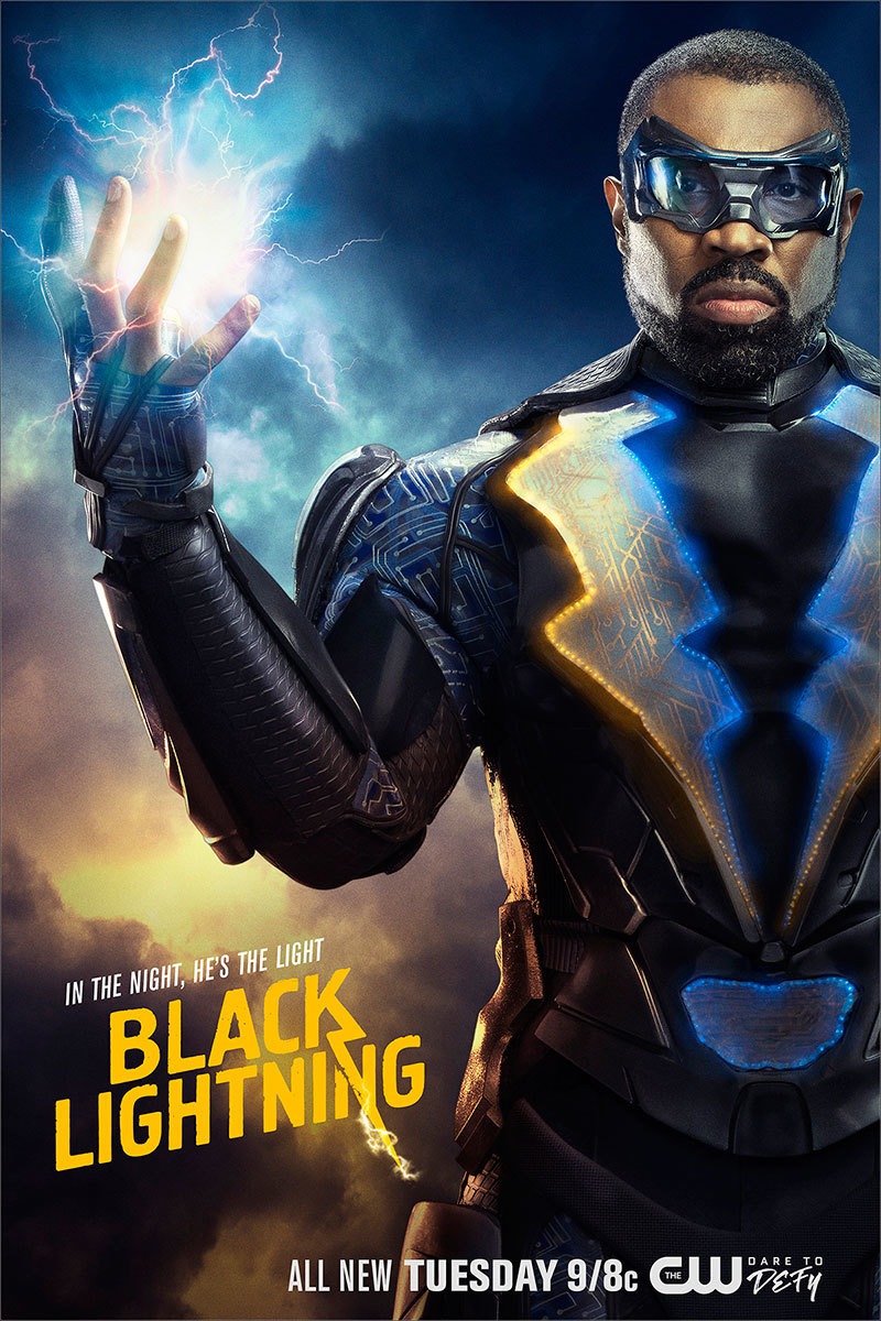 Black Lightning Poster Wallpapers