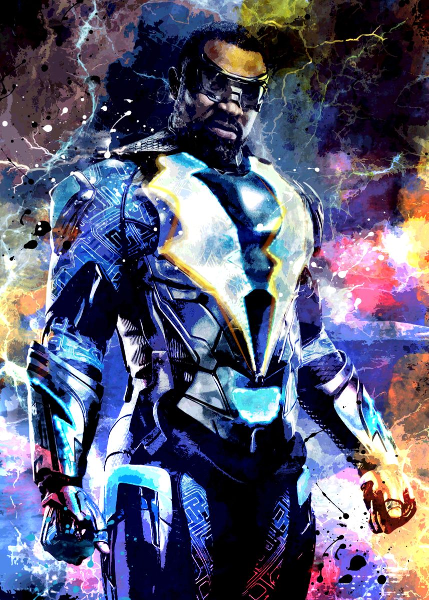 Black Lightning Poster Wallpapers