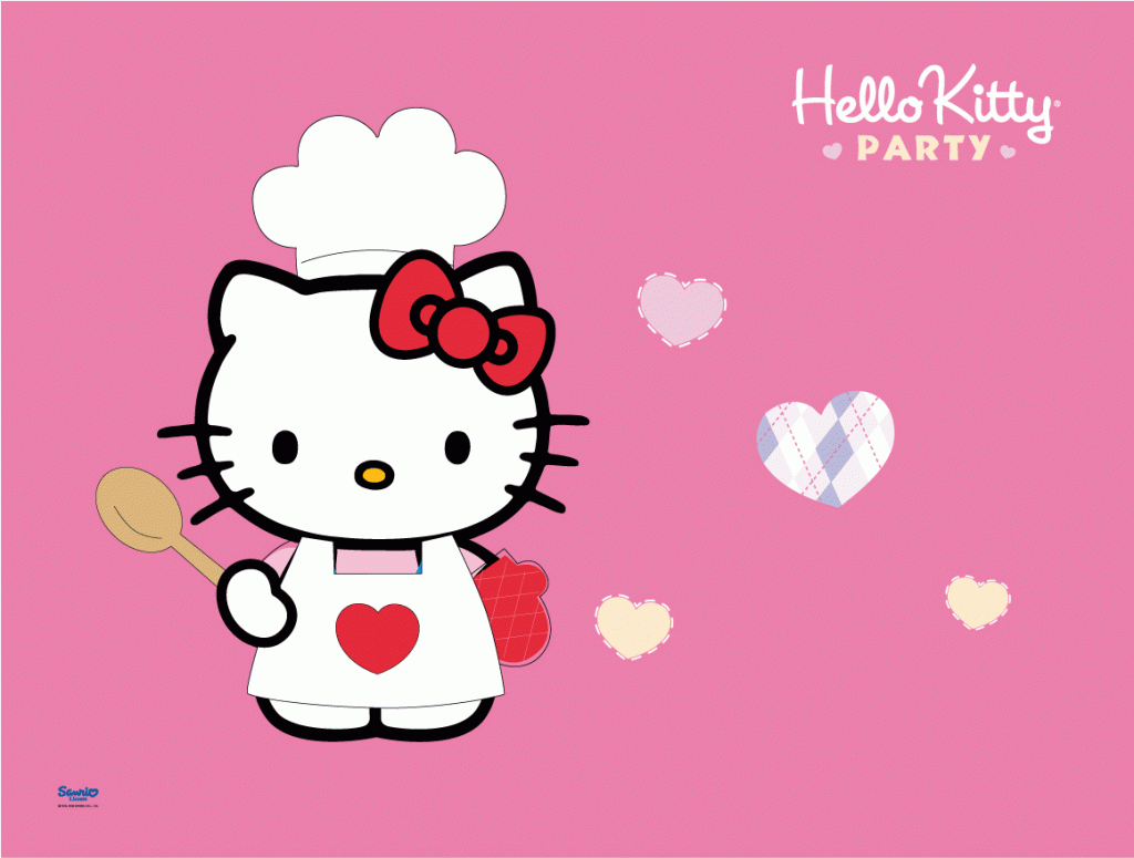 Black Love Hello Kitty Wallpapers