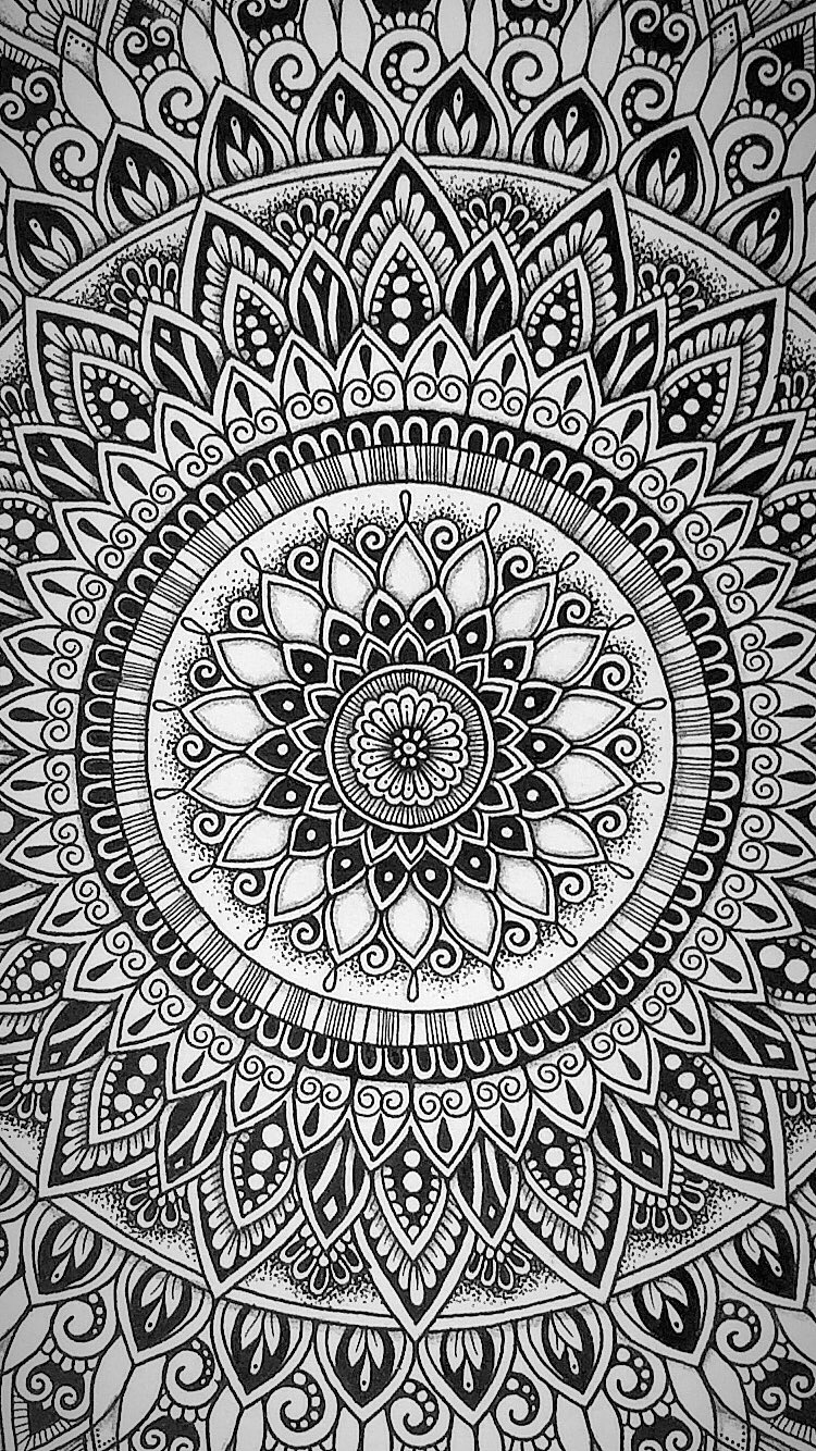 Black Mandala Wallpapers