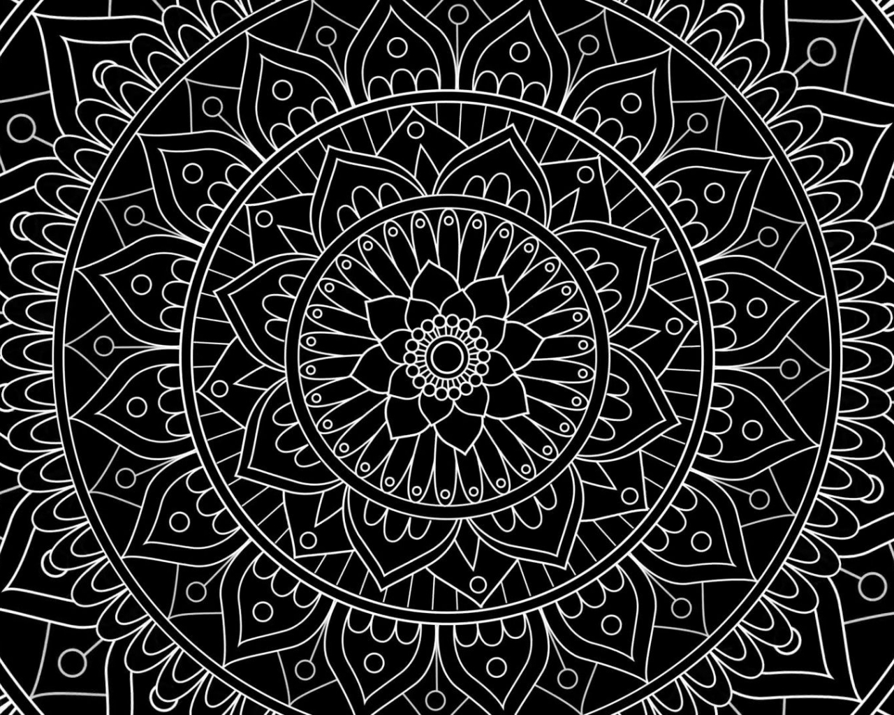 Black Mandala Wallpapers