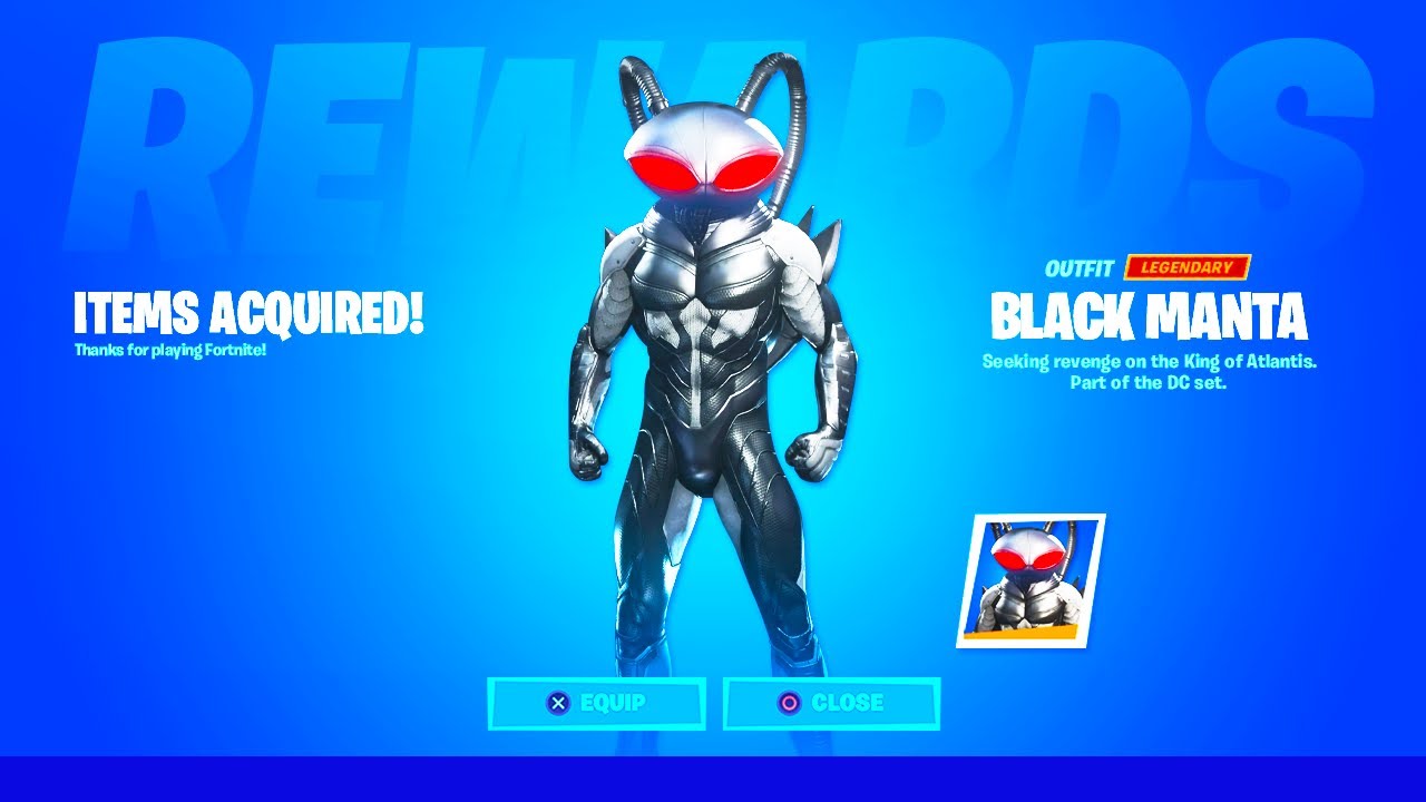 Black Manta Fortnite Wallpapers