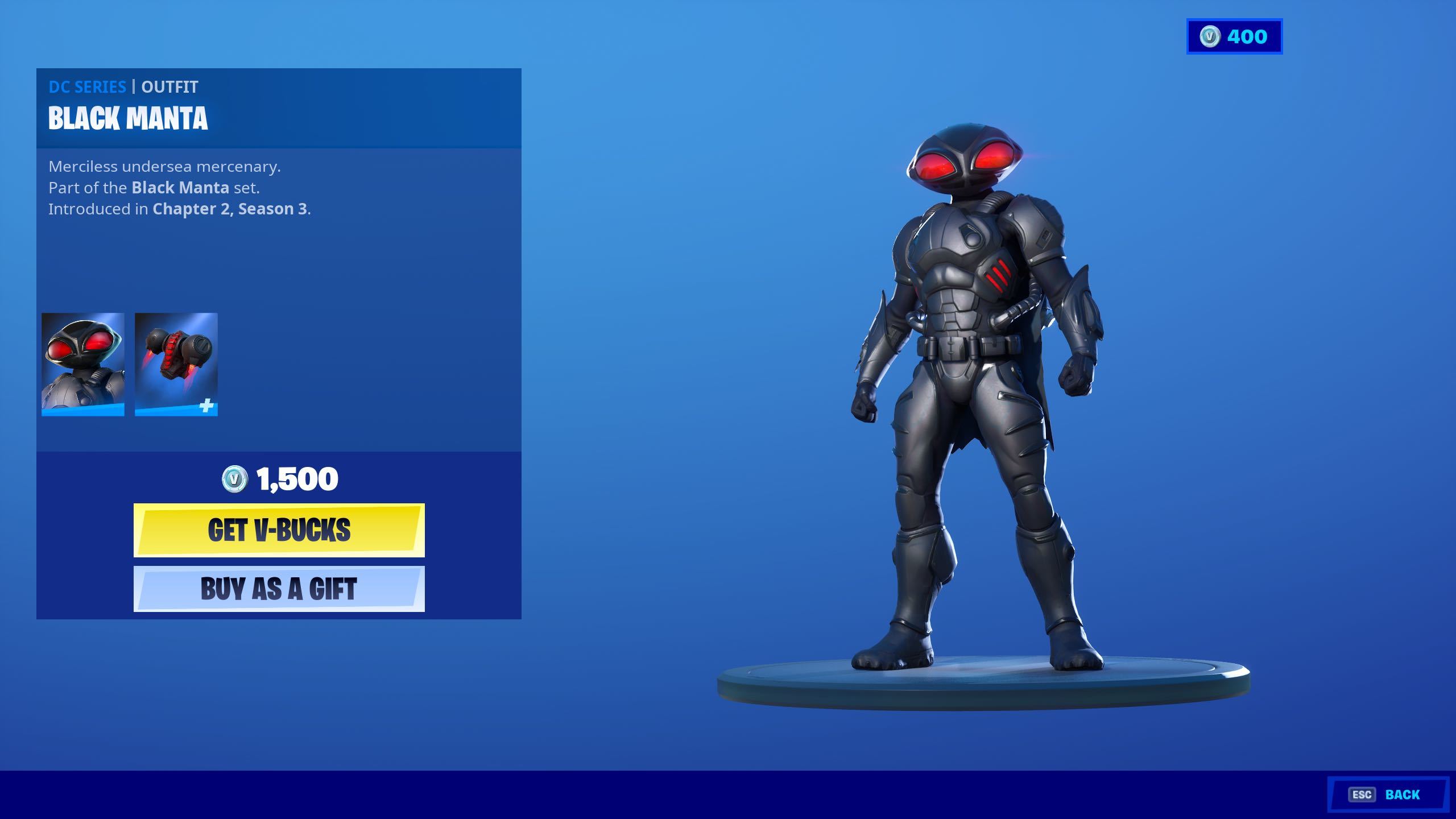 Black Manta Fortnite Wallpapers