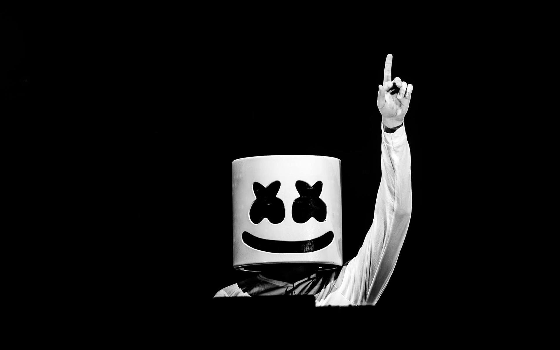 Black Marshmello Hd Wallpapers