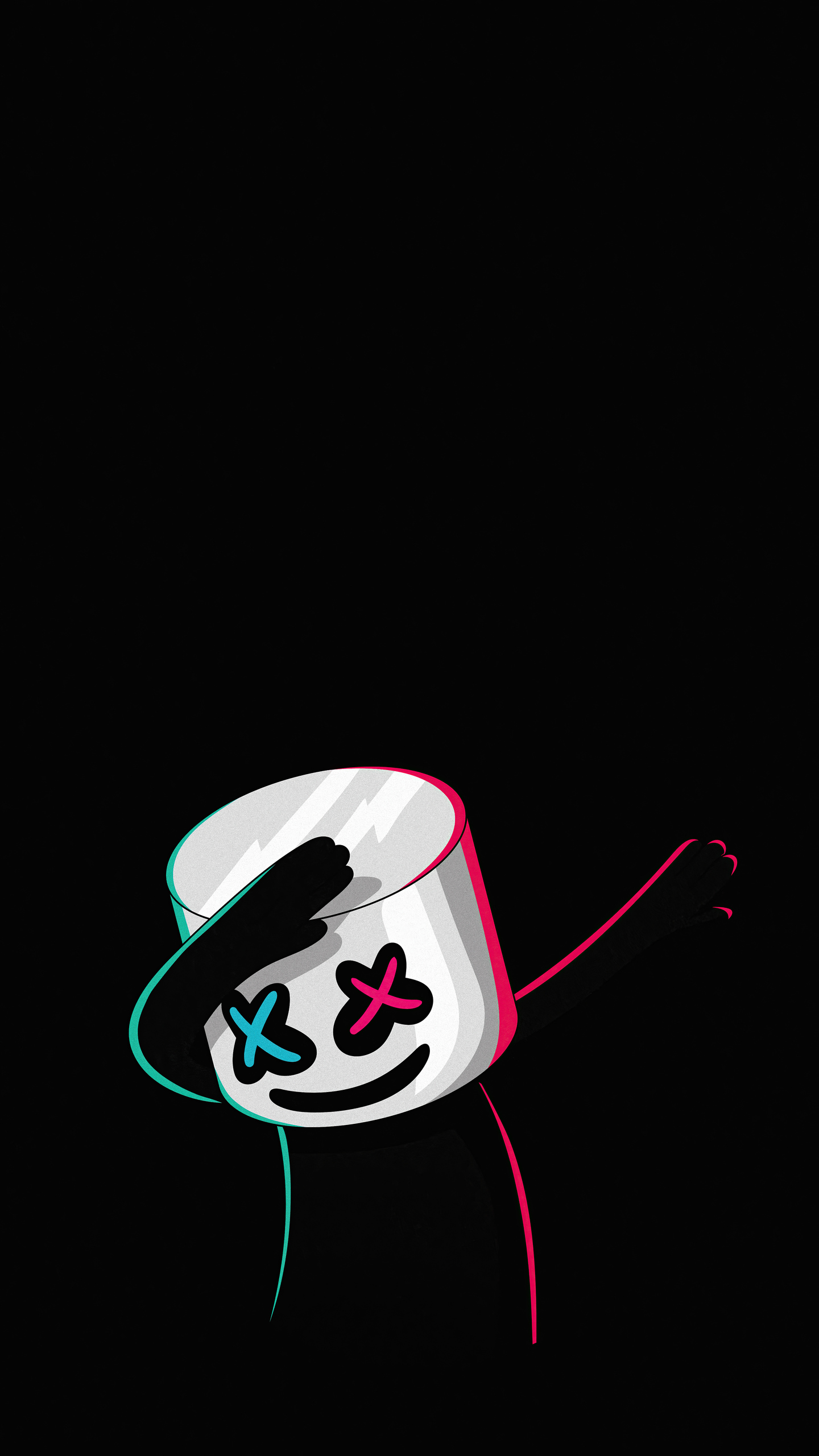 Black Marshmello Hd Wallpapers