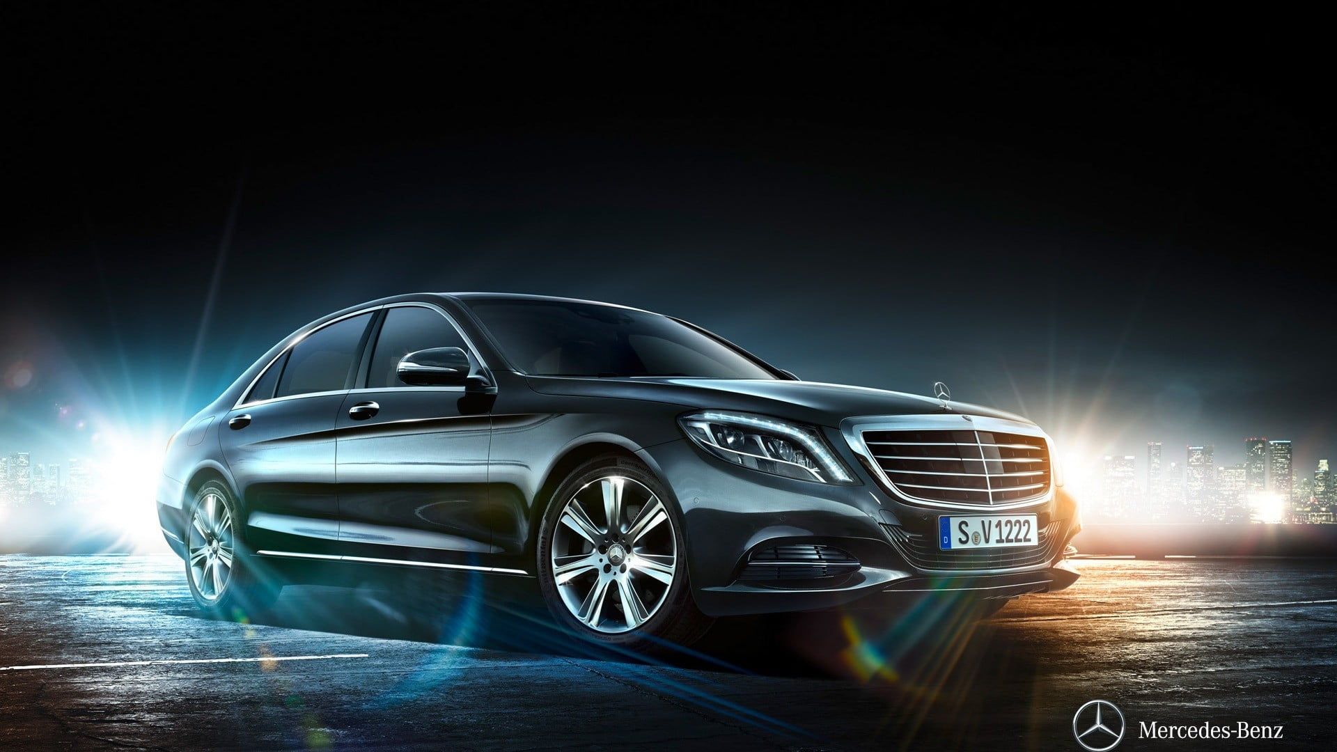 Black Mercedes Benz S Class Wallpapers