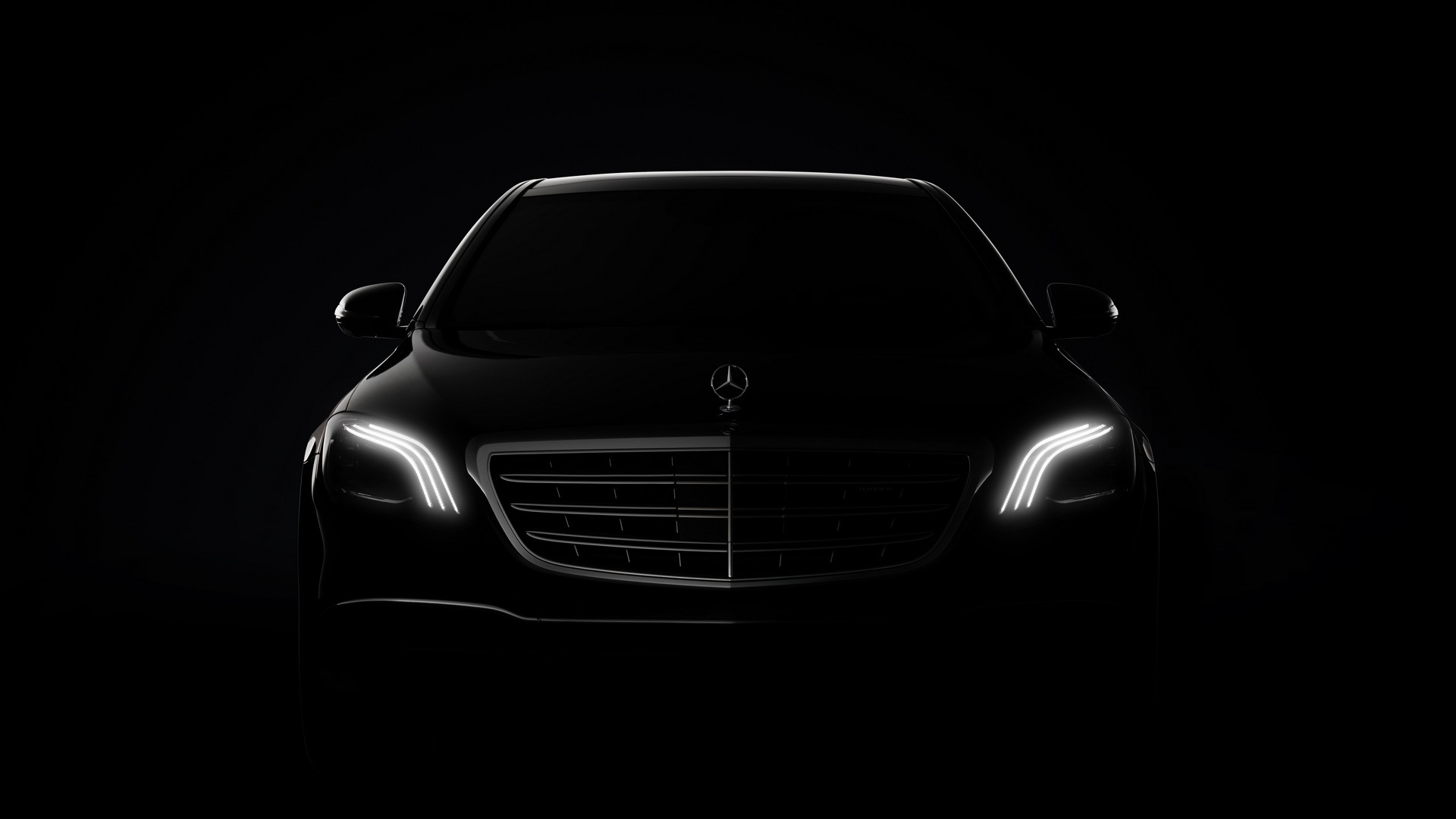 Black Mercedes Benz S Class Wallpapers