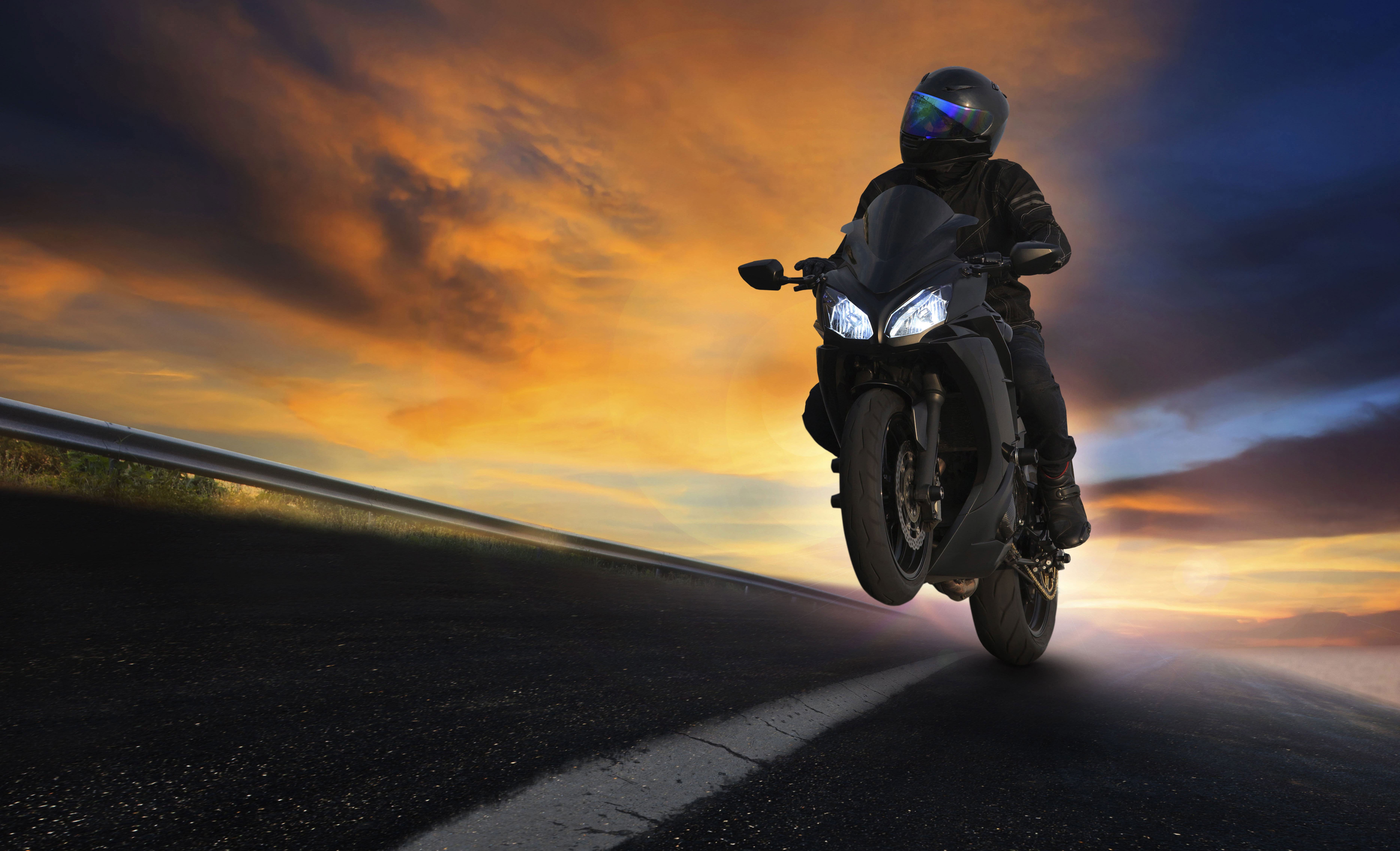 Black Motorcycle Wallpapers