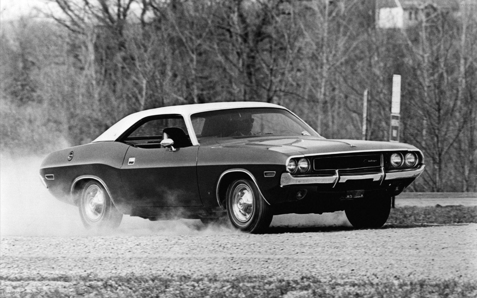 Black Muscle Car Wallpapers