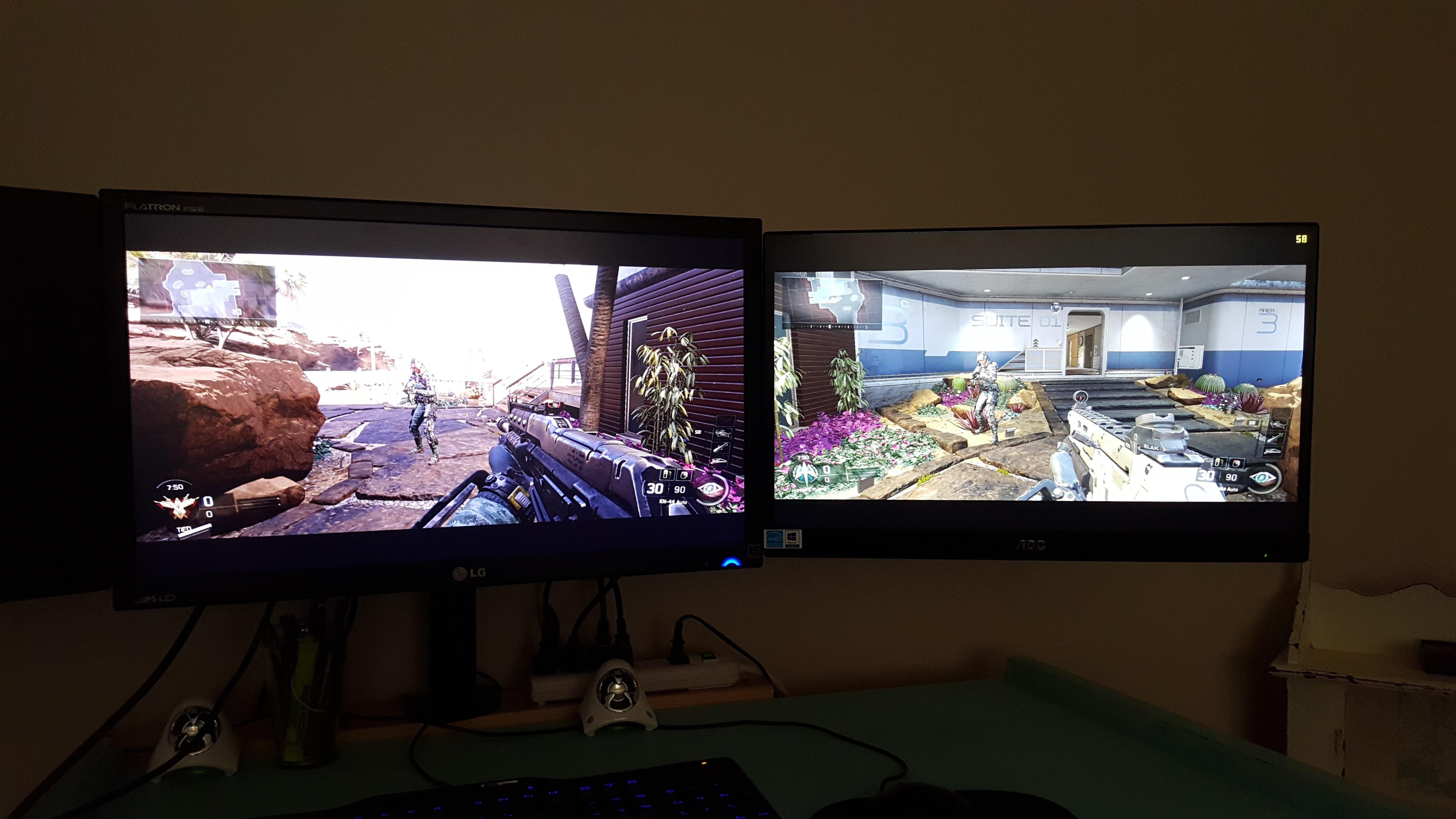 Black Ops 3 Dual Monitor Split Screen Wallpapers