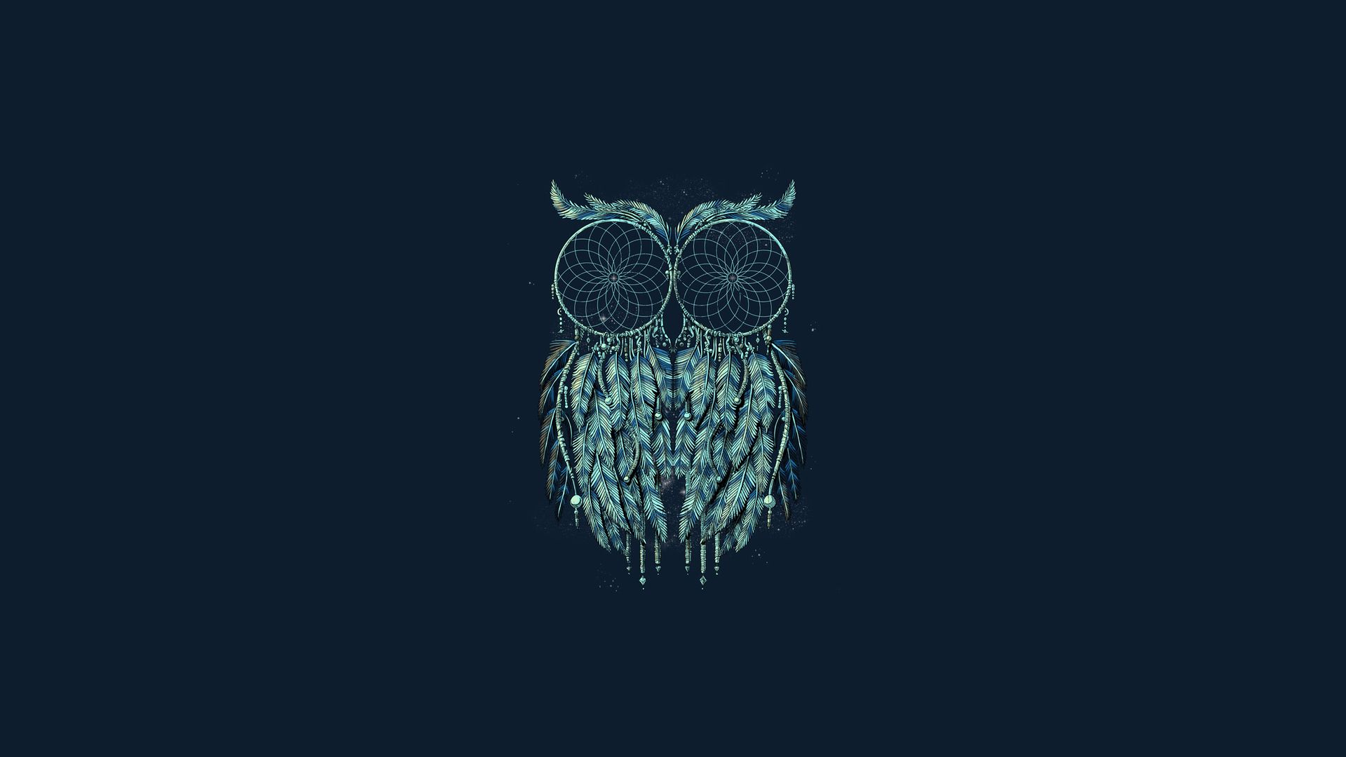 Black Owl Art Wallpapers