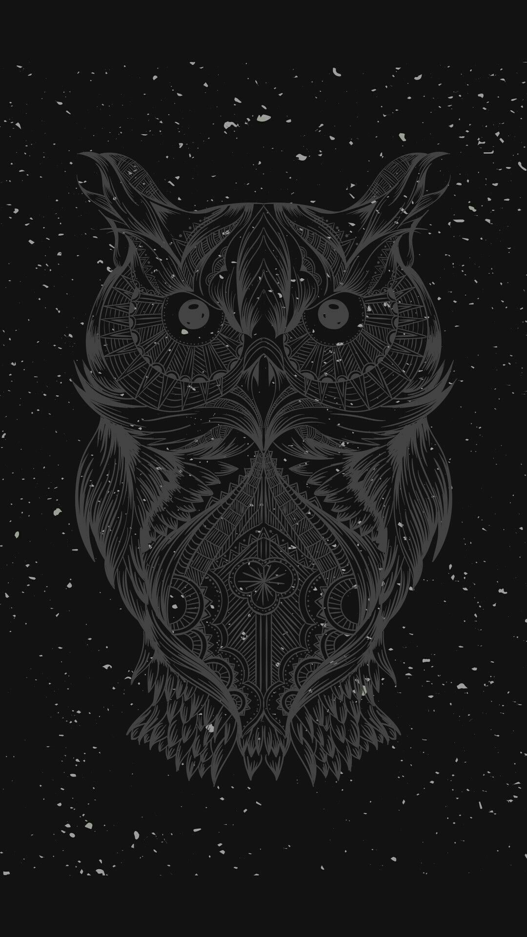 Black Owl Art Wallpapers