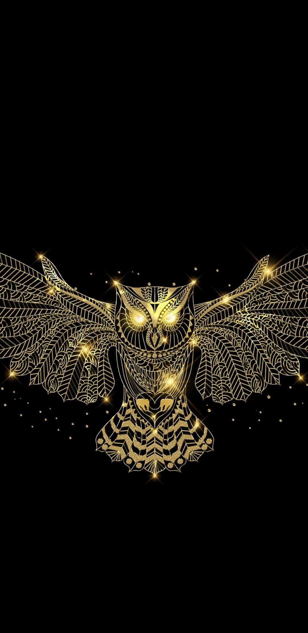 Black Owl Art Wallpapers