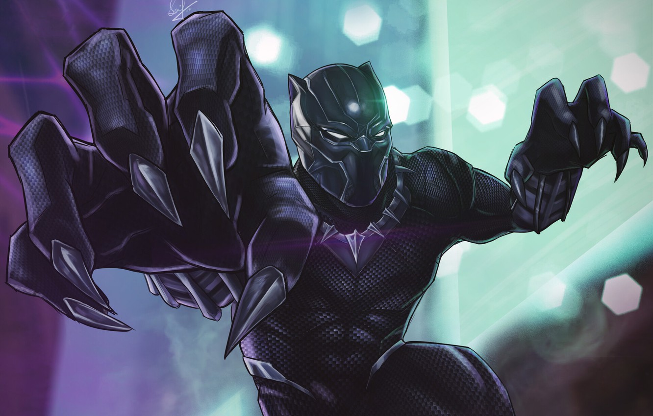 Black Panther Art Marvel Comic Wallpapers