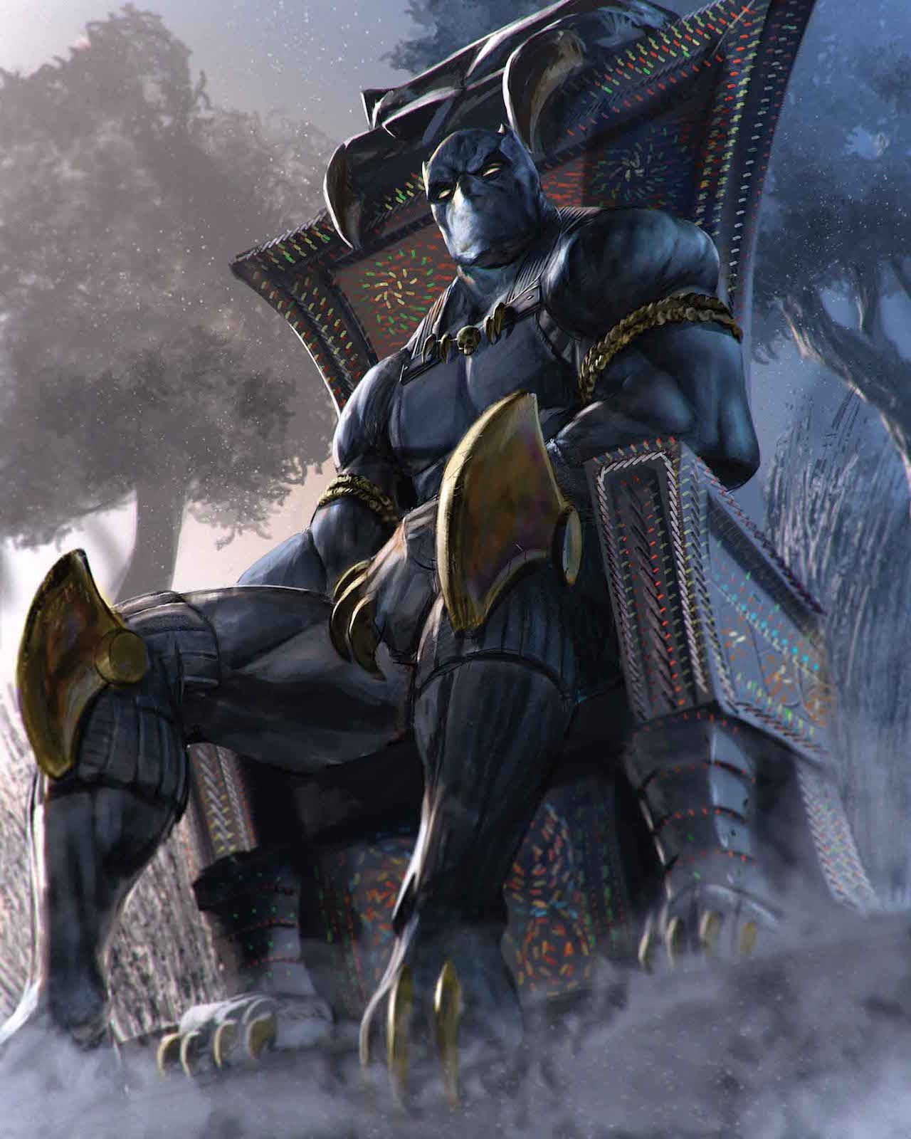 Black Panther Art Marvel Comic Wallpapers