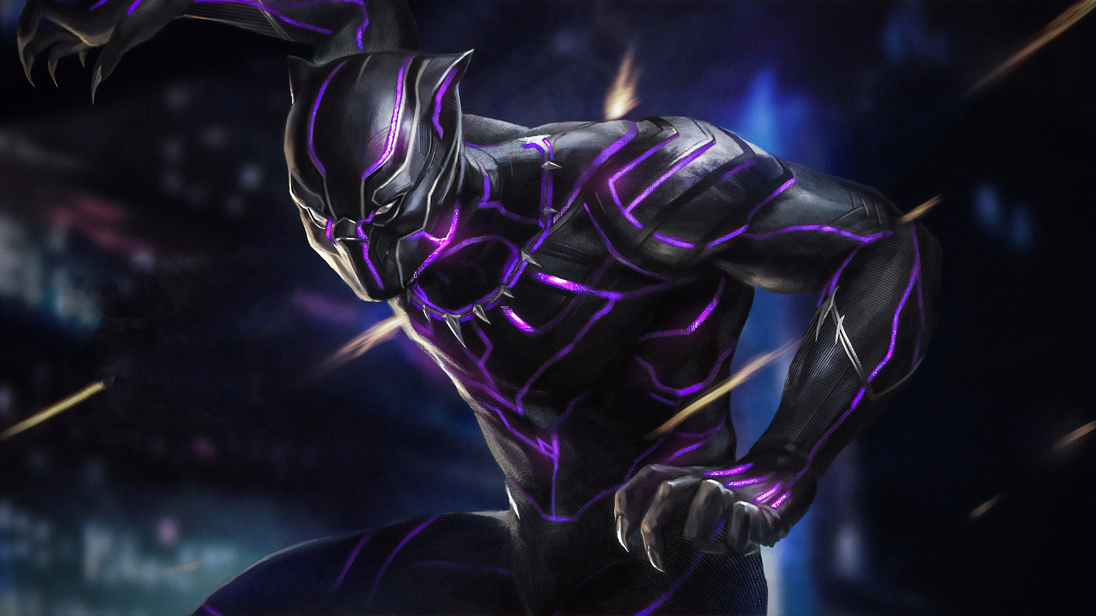 Black Panther Art Marvel Comic Wallpapers