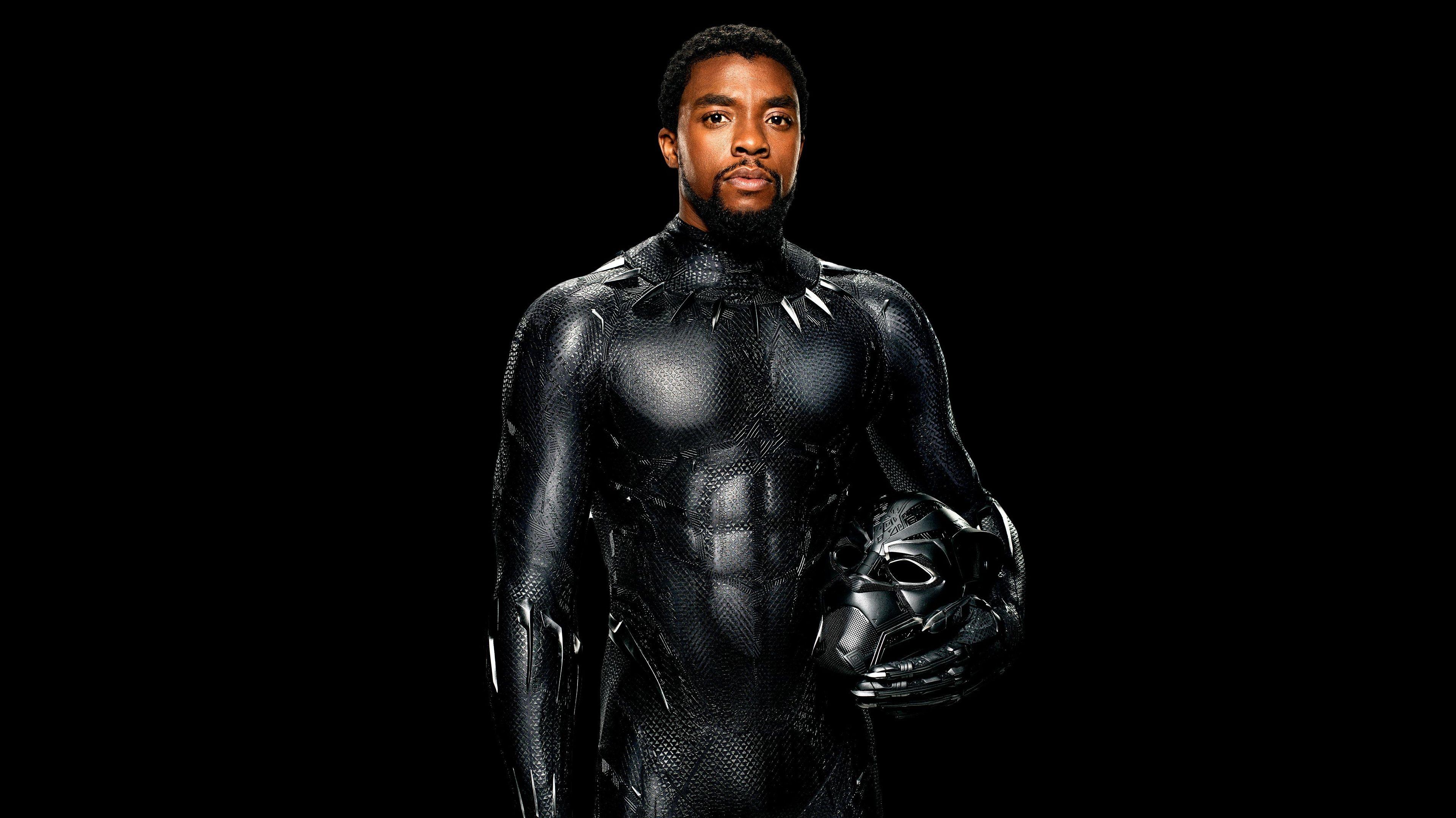 Black Panther Chadwick Boseman Movie Minimalism Wallpapers