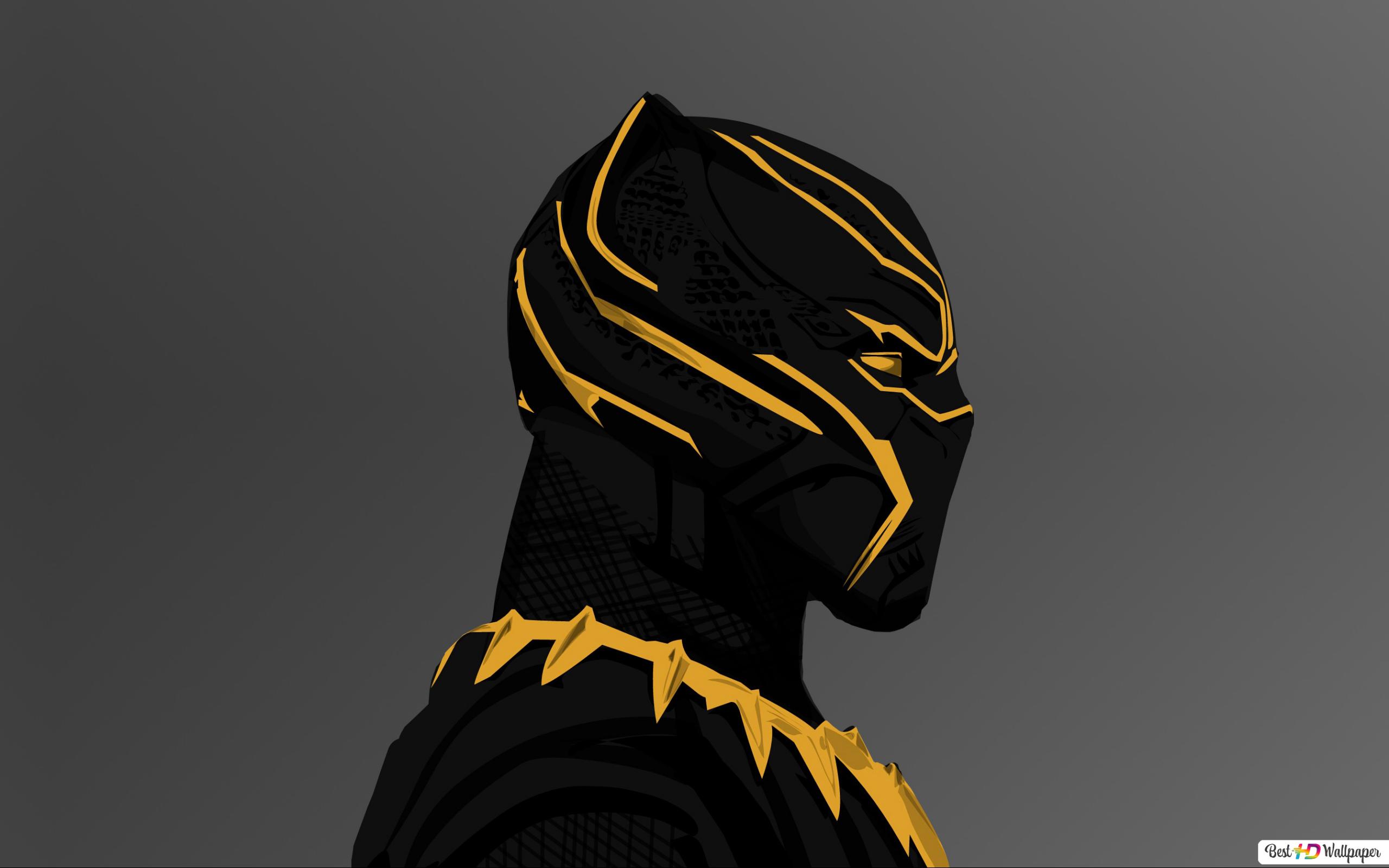 Black Panther Chadwick Boseman Movie Minimalism Wallpapers