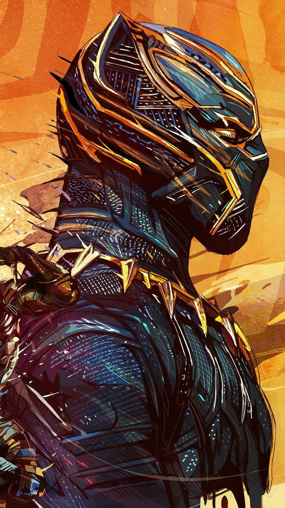 Black Panther Comic Artwork Wallpapers