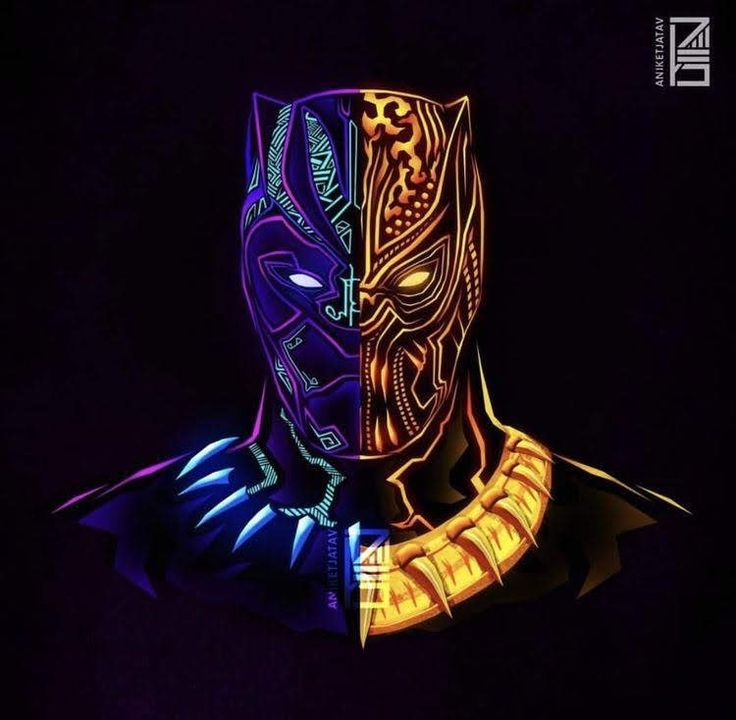 Black Panther Gold Wallpapers