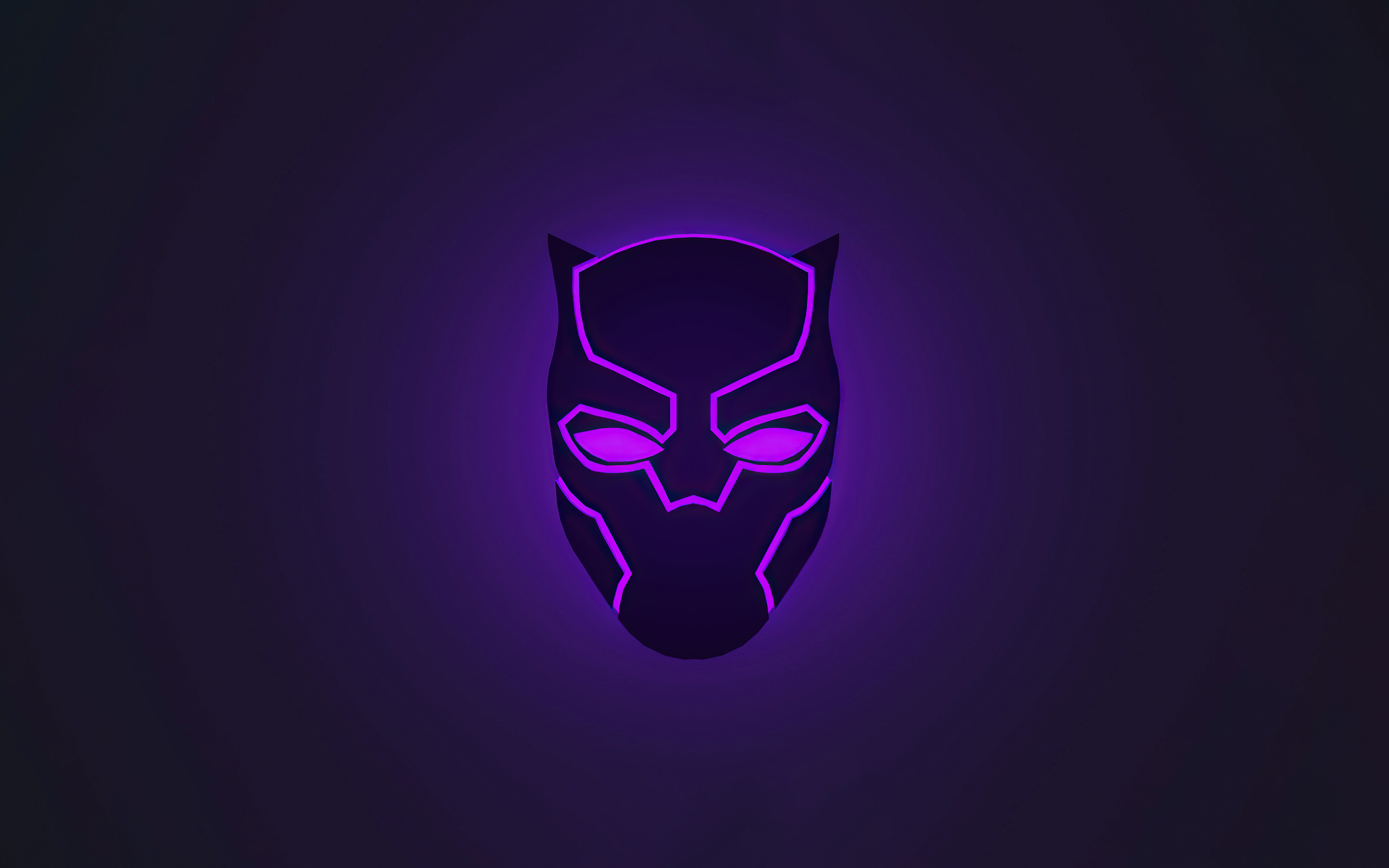 Black Panther Helmet Illustration 5K Wallpapers