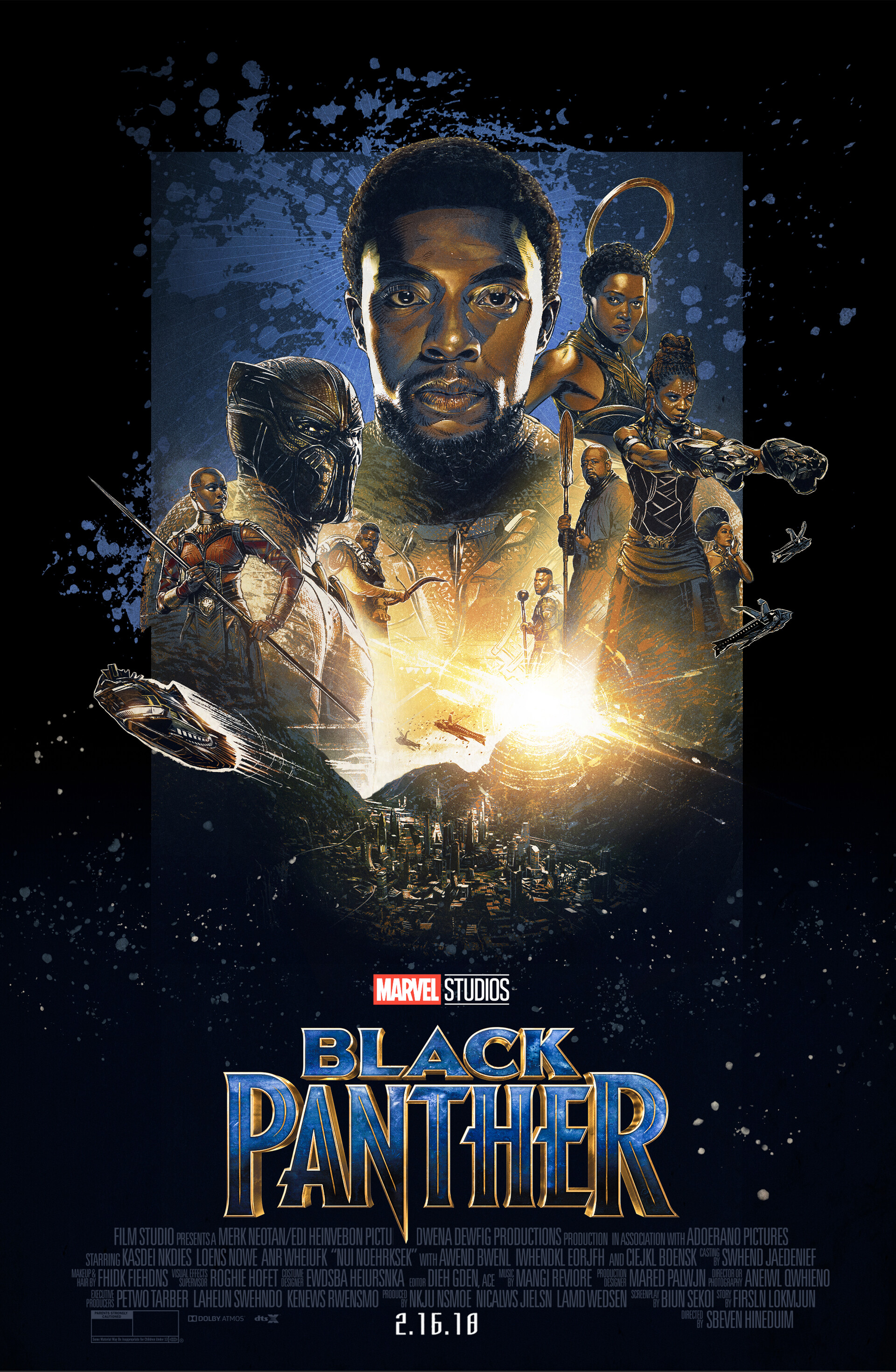 Black Panther Imax Poster Wallpapers