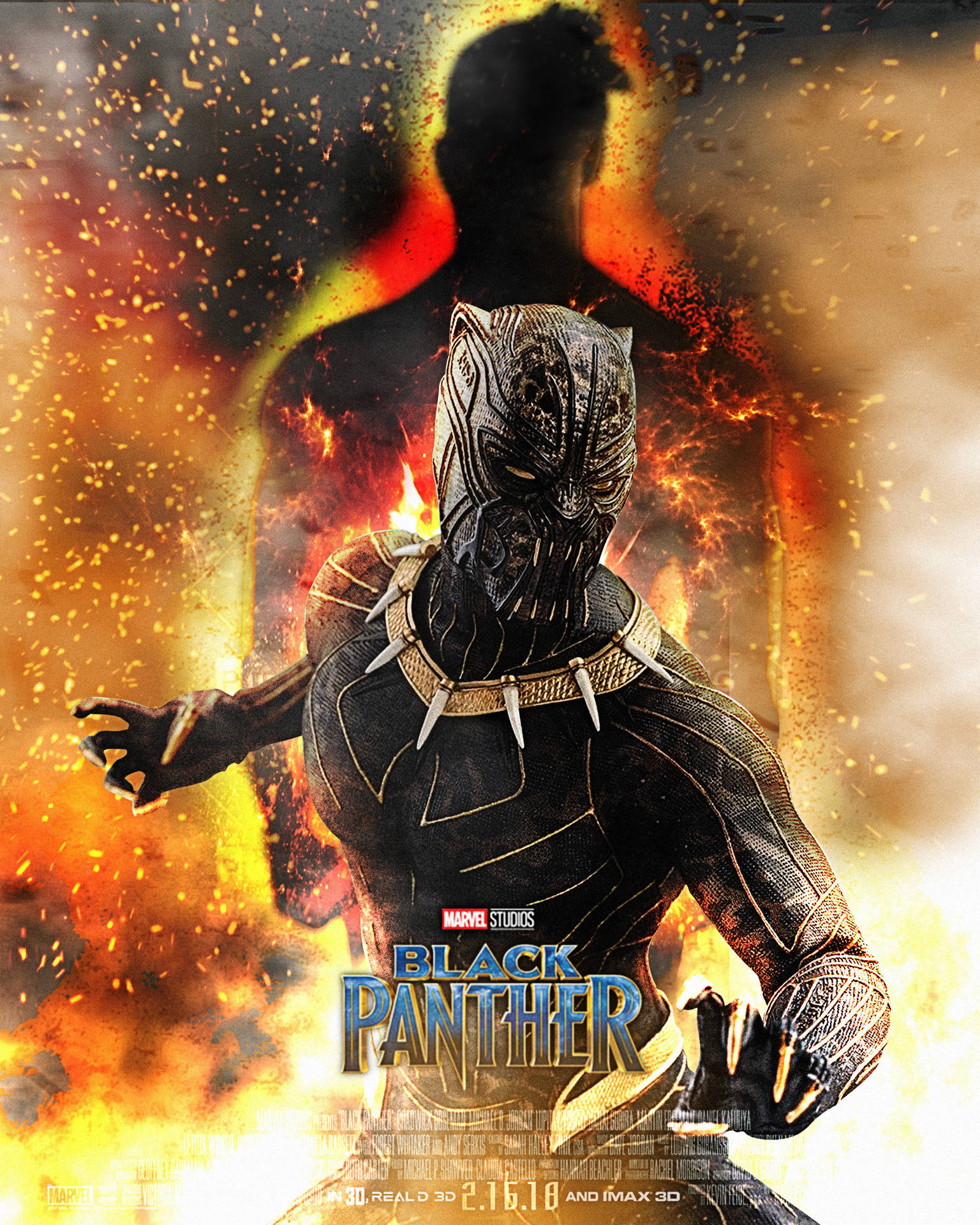 Black Panther Imax Poster Wallpapers