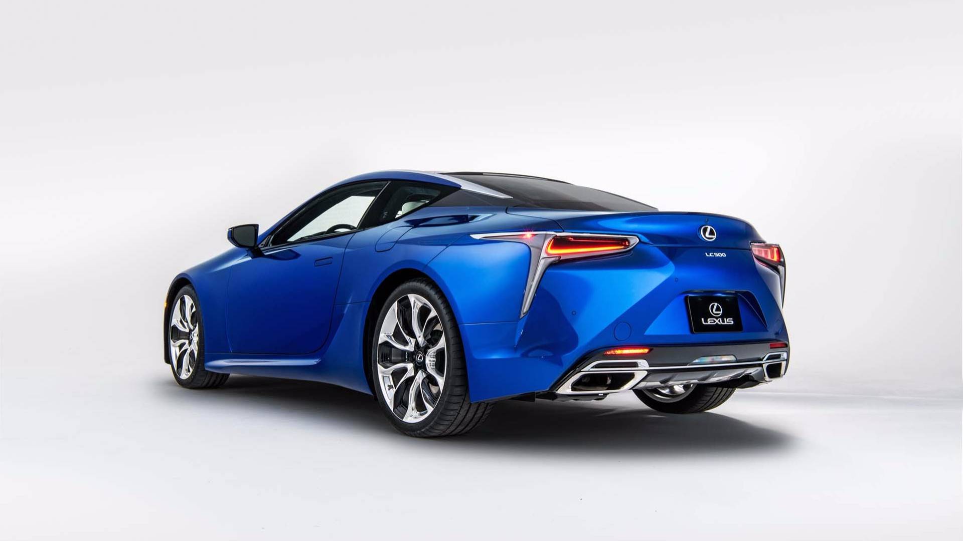 Black Panther Lexus Lc 500 2018 Wallpapers