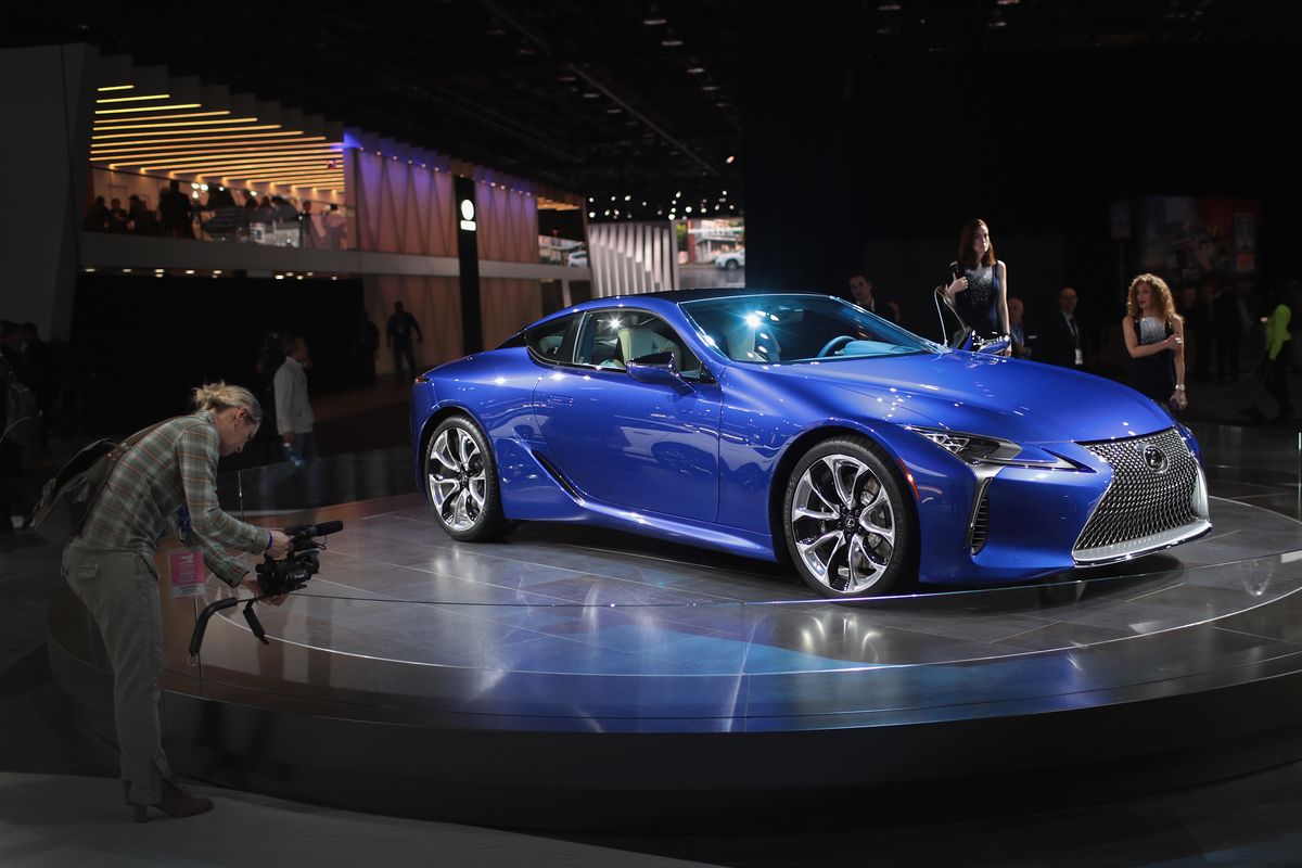 Black Panther Lexus Lc 500 2018 Wallpapers