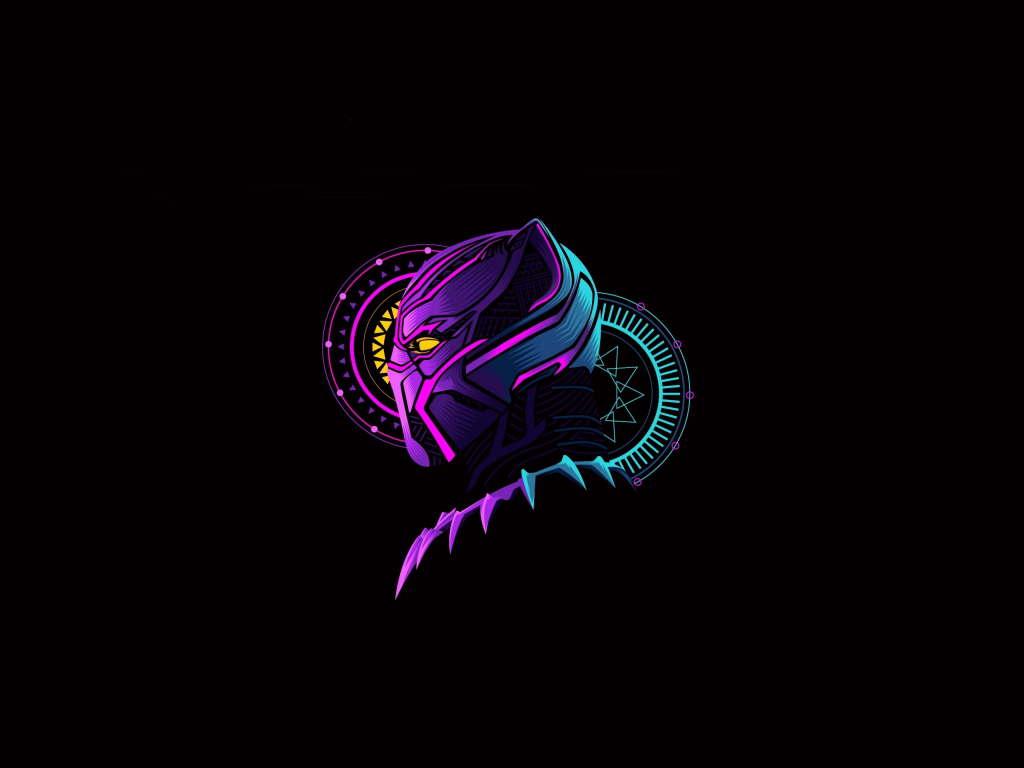 Black Panther Minimal Artwork Wallpapers