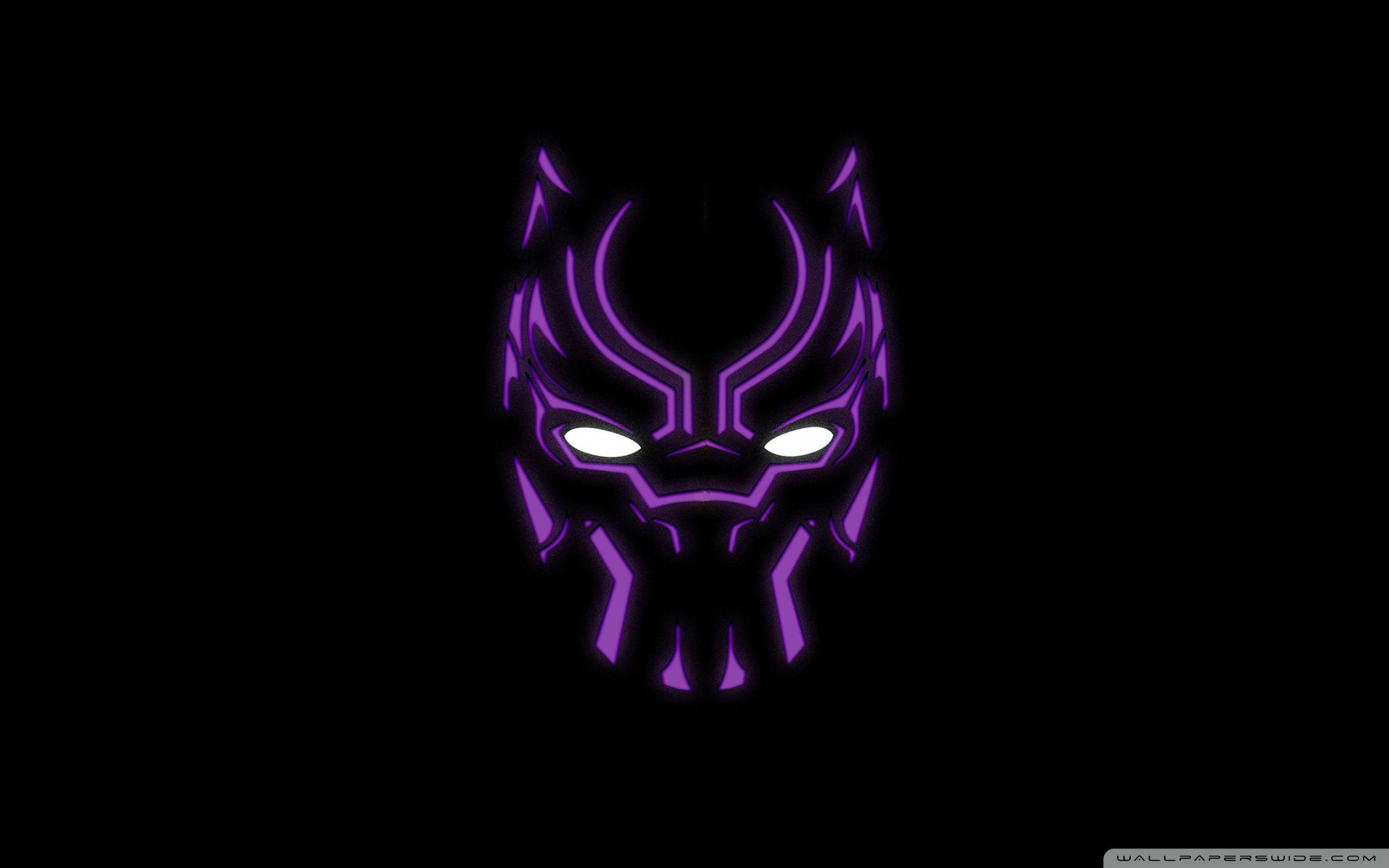 Black Panther Minimal Mask Wallpapers