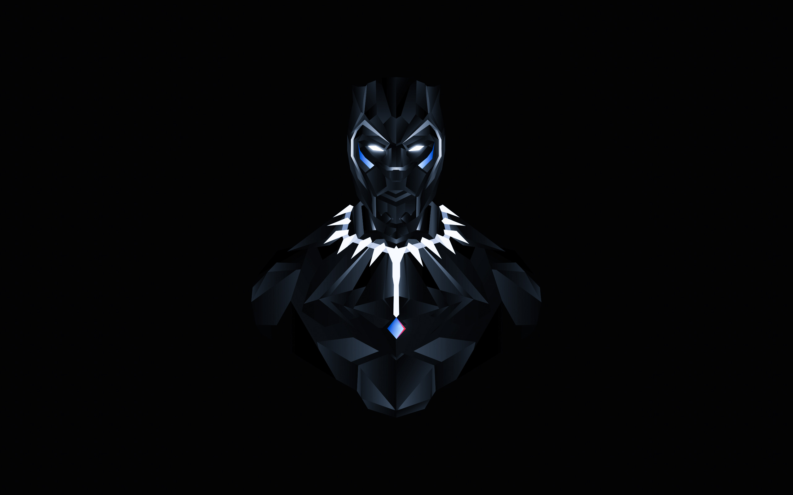 Black Panther Minimalism Wallpapers