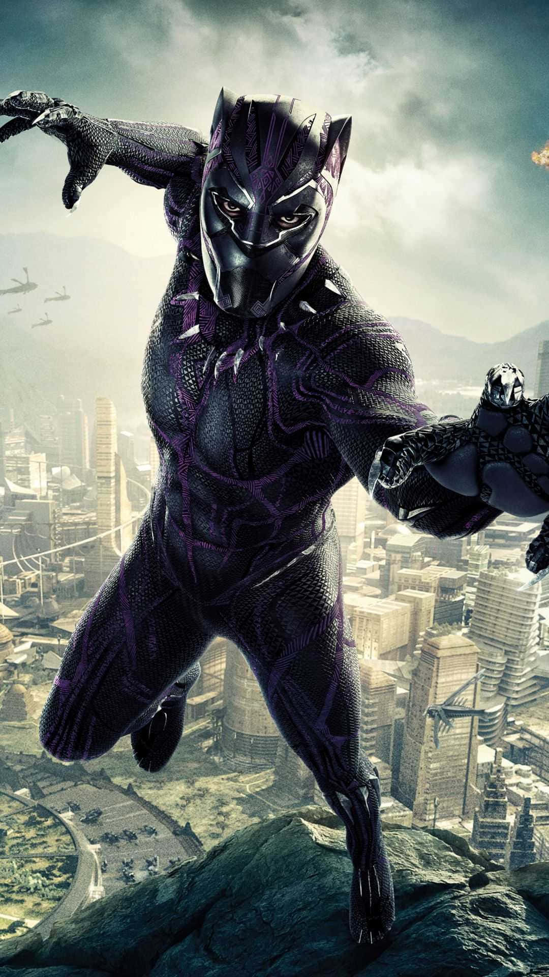Black Panther Movie Official Poster Wallpapers