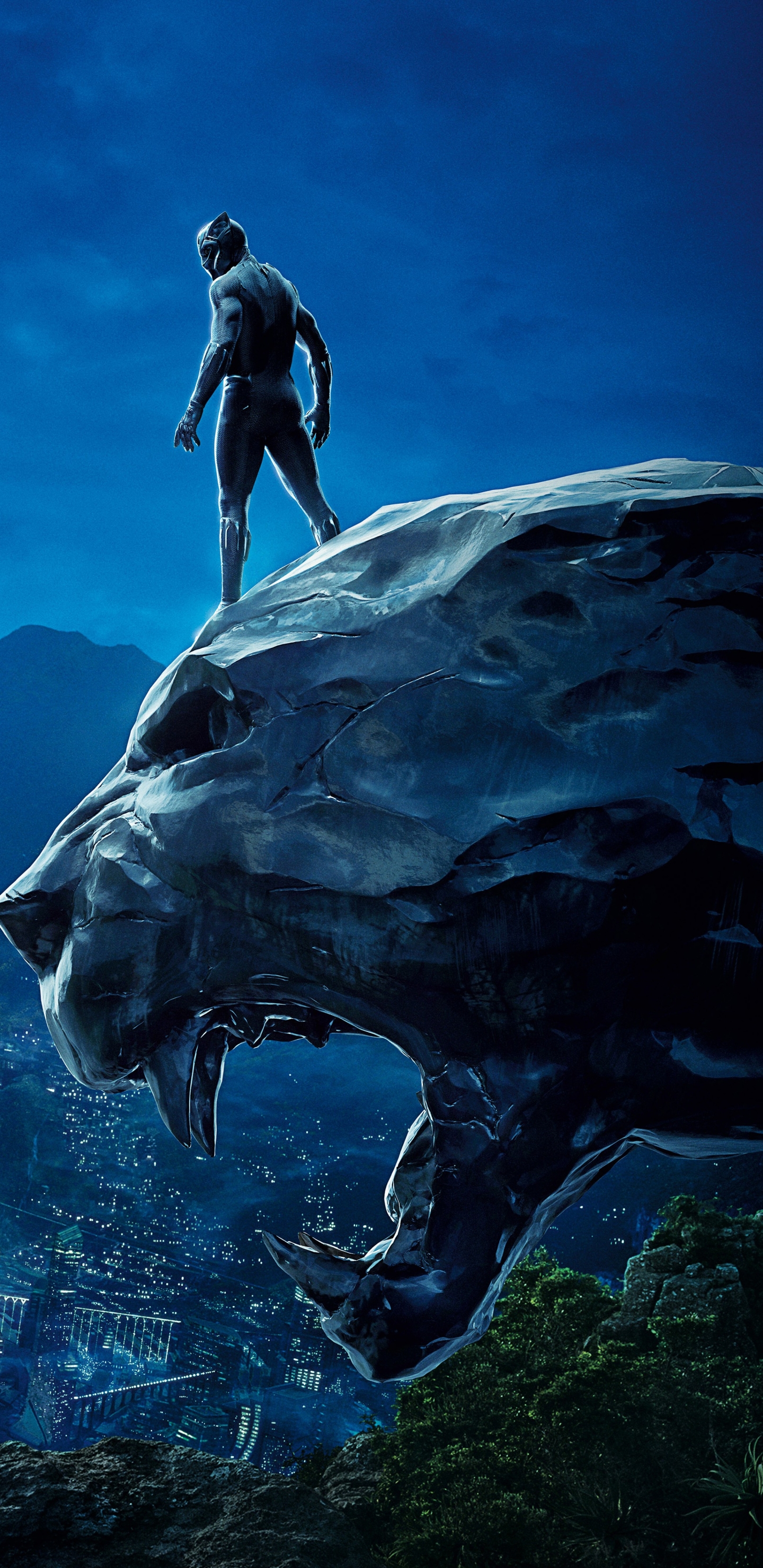 Black Panther Phone Background