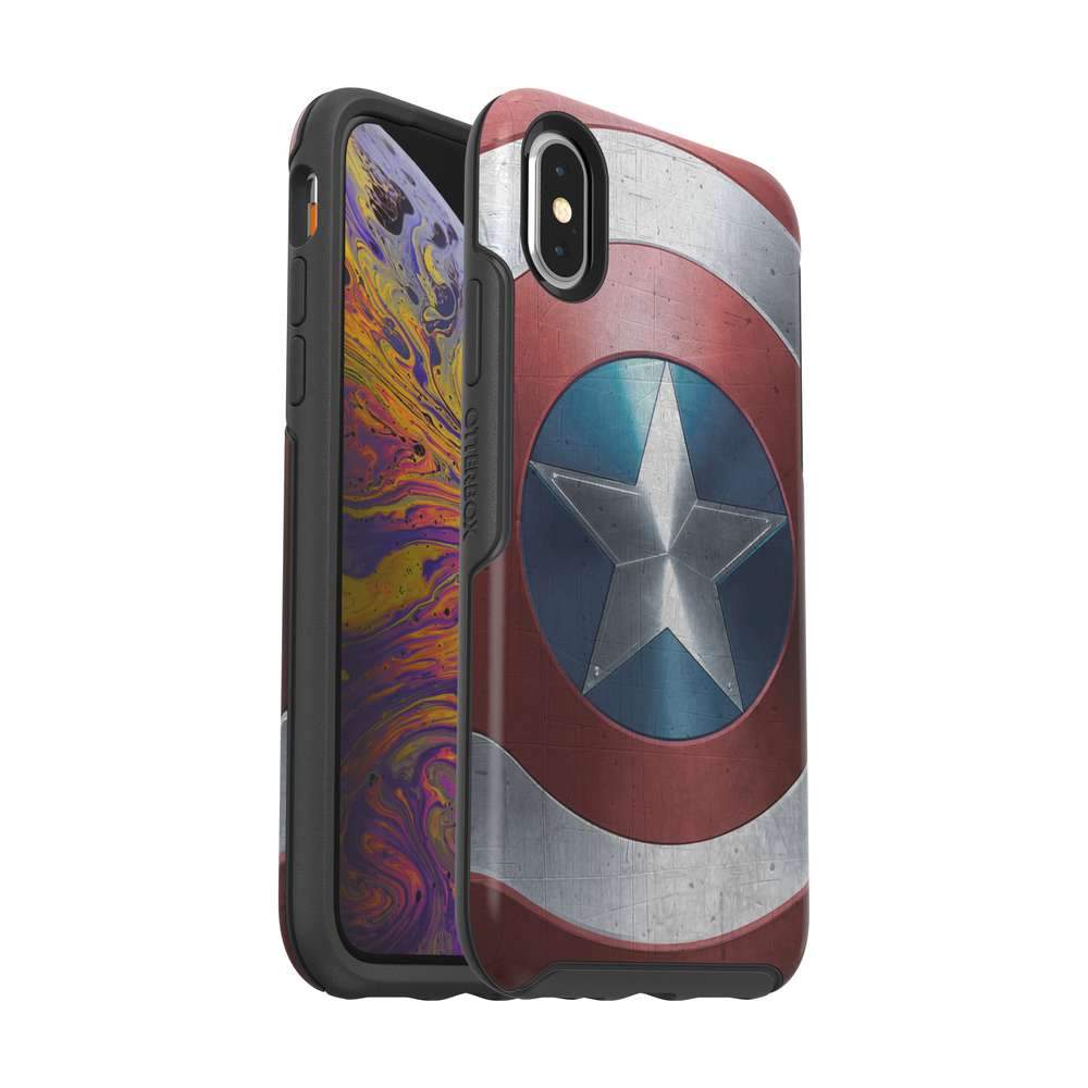 Black Panther Scratches Captain Americas Shield Wallpapers