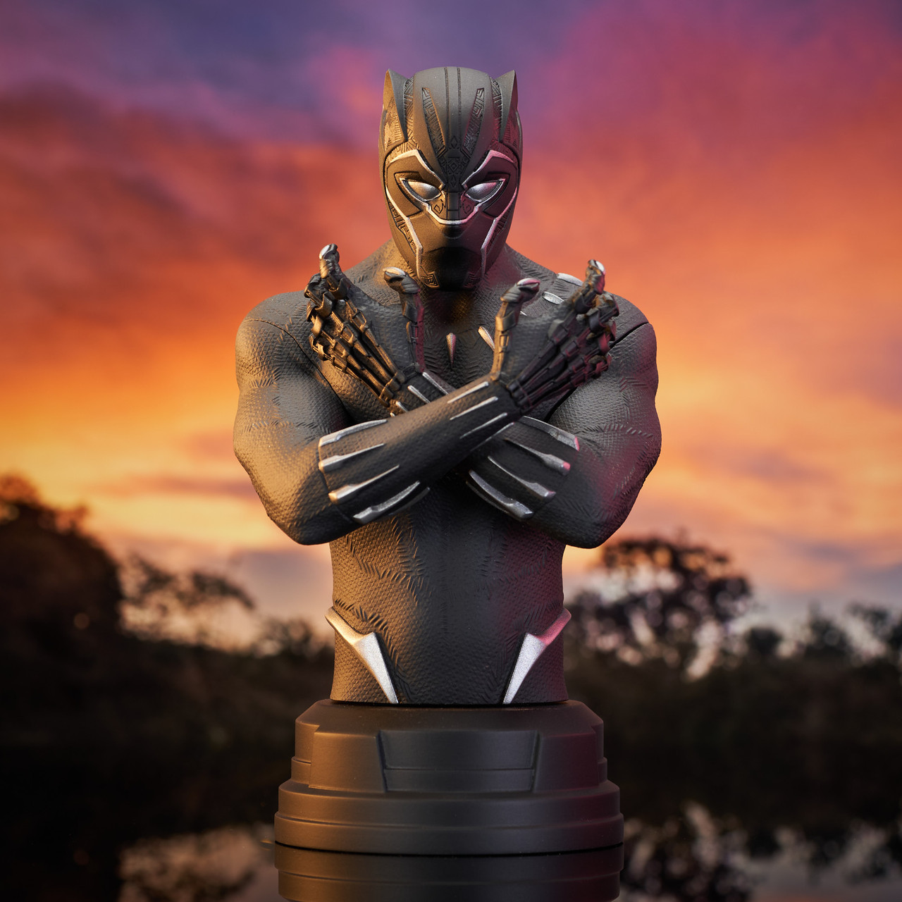 Black Panther Wakanda Forever Pose Wallpapers