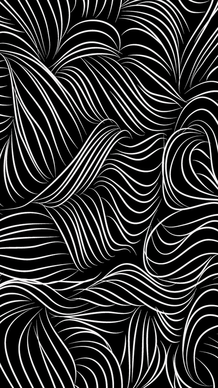 Black Pattern Iphone Wallpapers