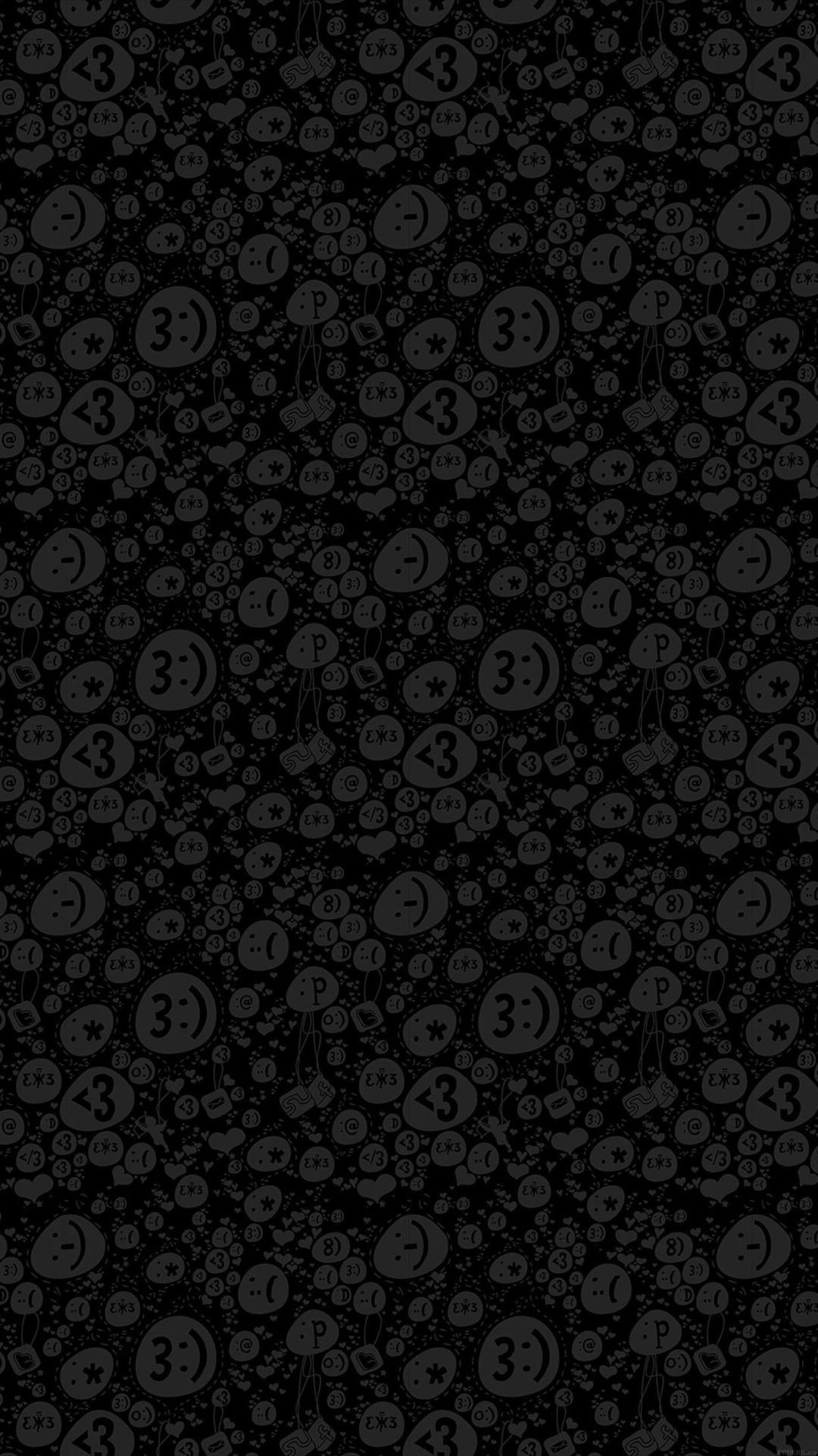 Black Pattern Iphone Wallpapers