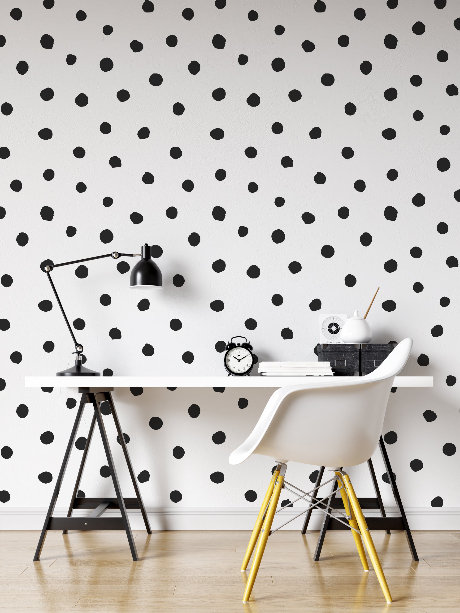 Black Polka Dots Wallpapers